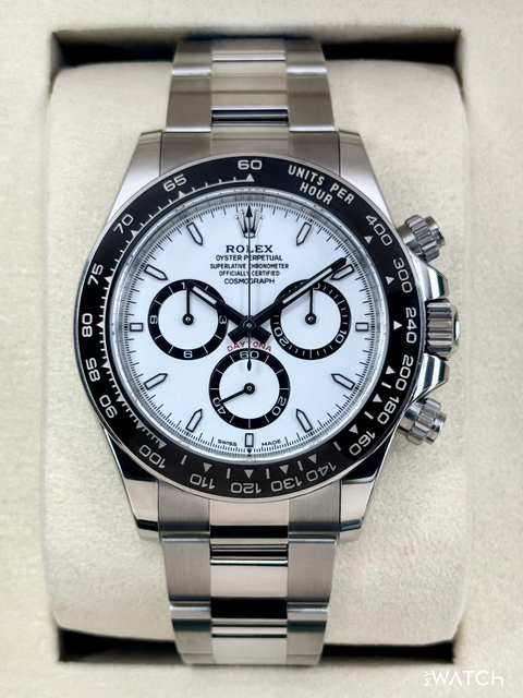 NEW 2026 Rolex Daytona 40mm 126500LN Stainless Steel Panda Dial