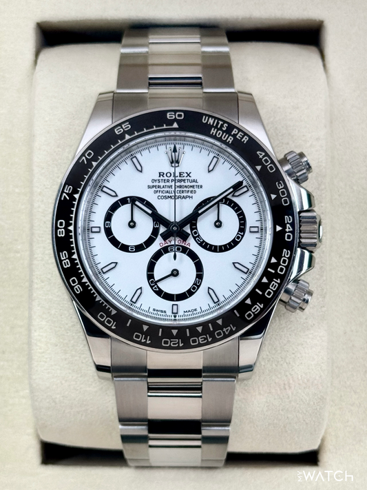 NEW 2026 Rolex Daytona 40mm 126500LN Stainless Steel Panda Dial - MyWatchLLC