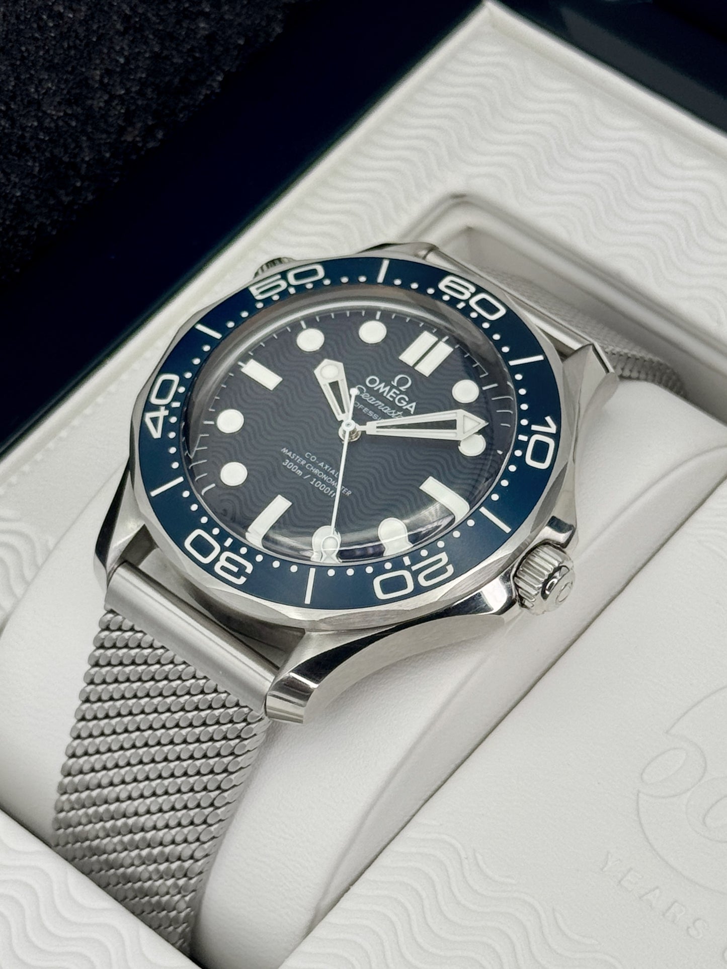 2023 Omega Seamaster Diver 300M 42mm 210.30.42.20.03.002 Blue Dial