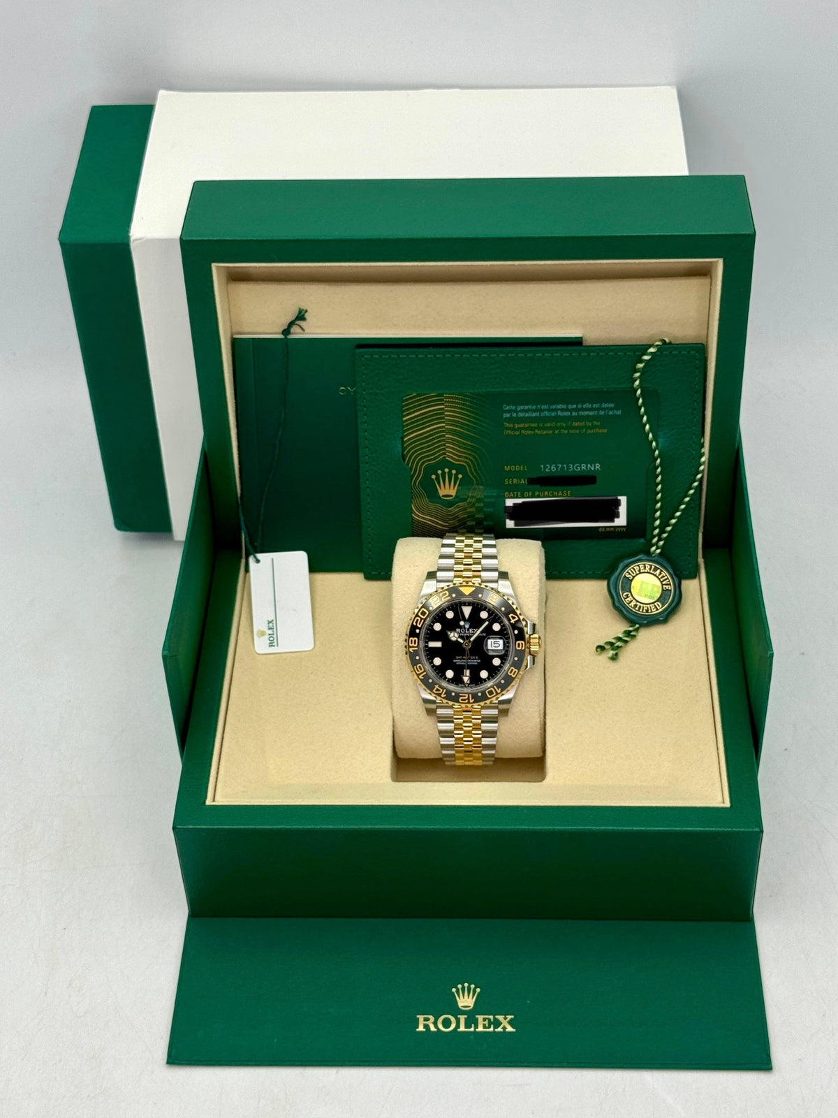 2025 Rolex GMT-Master II Zombie 40mm 126713GRNR Two-Tone Jubilee - MyWatchLLC
