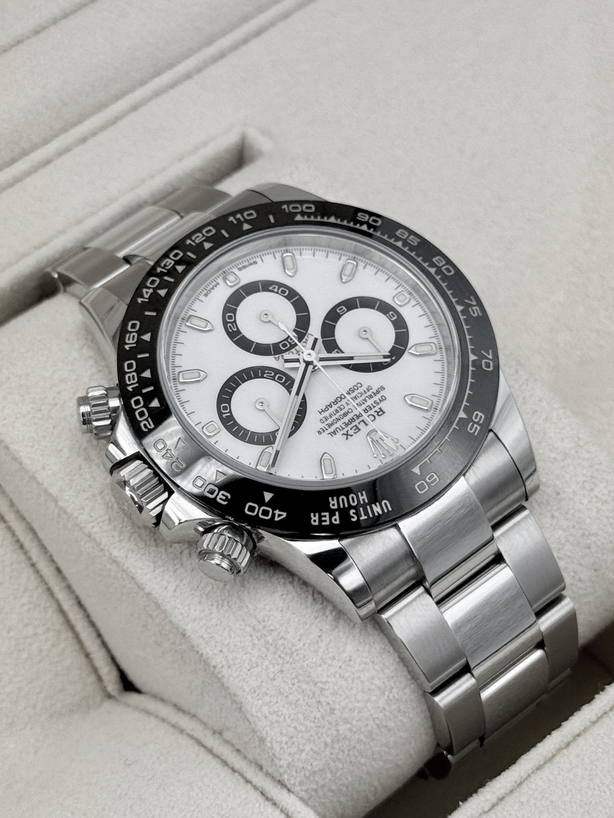 2023 Rolex Daytona 40mm 126500LN Stainless Steel Panda Dial