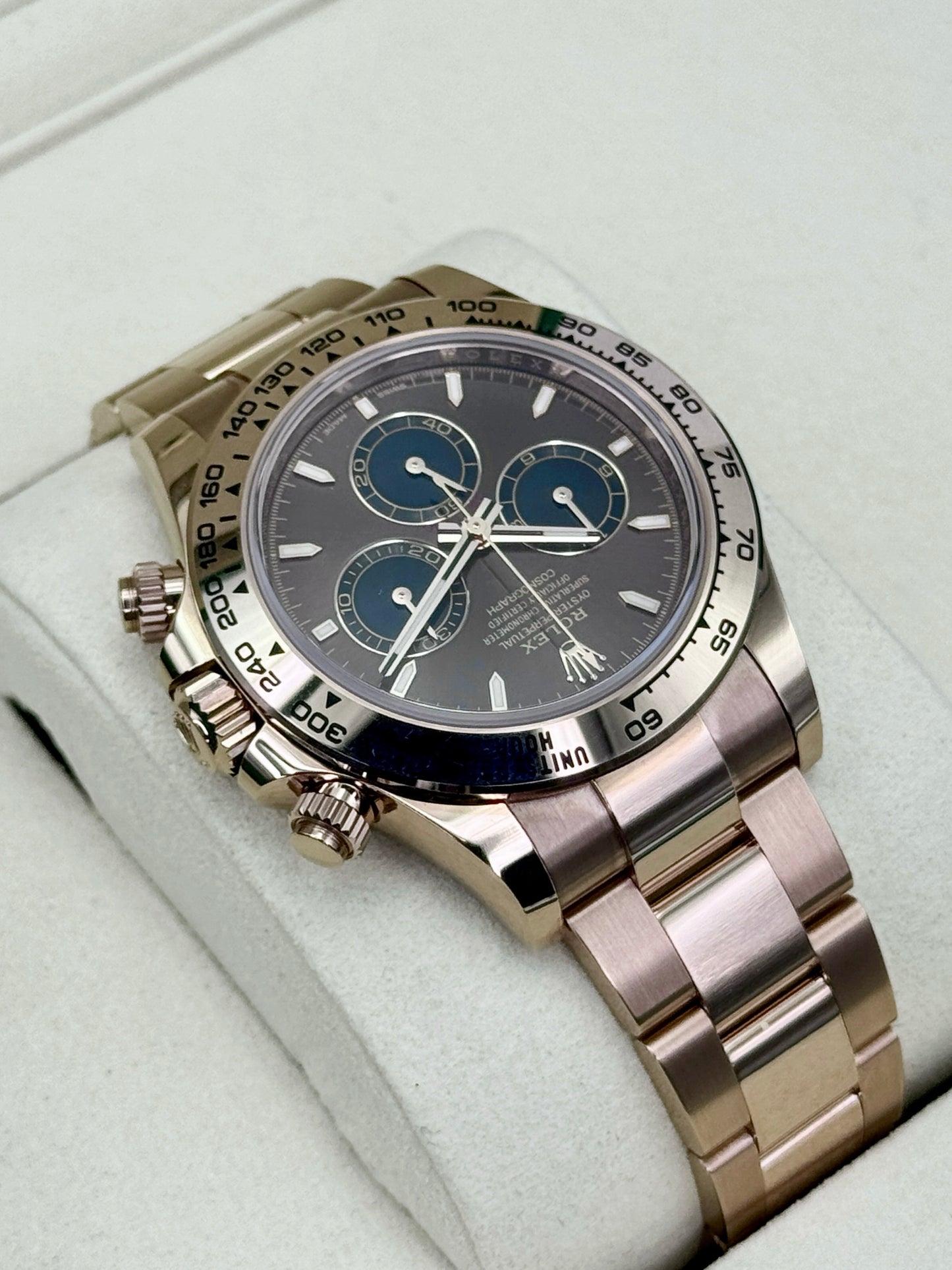 2025 Rolex Daytona 40mm 126505 Rose Gold Chocolate Dial