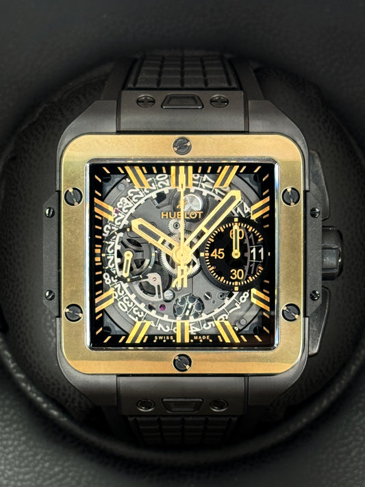 2024 Hublot Square Bang Unico Magic Gold 42mm 821.CM.0130.RX Ceramic