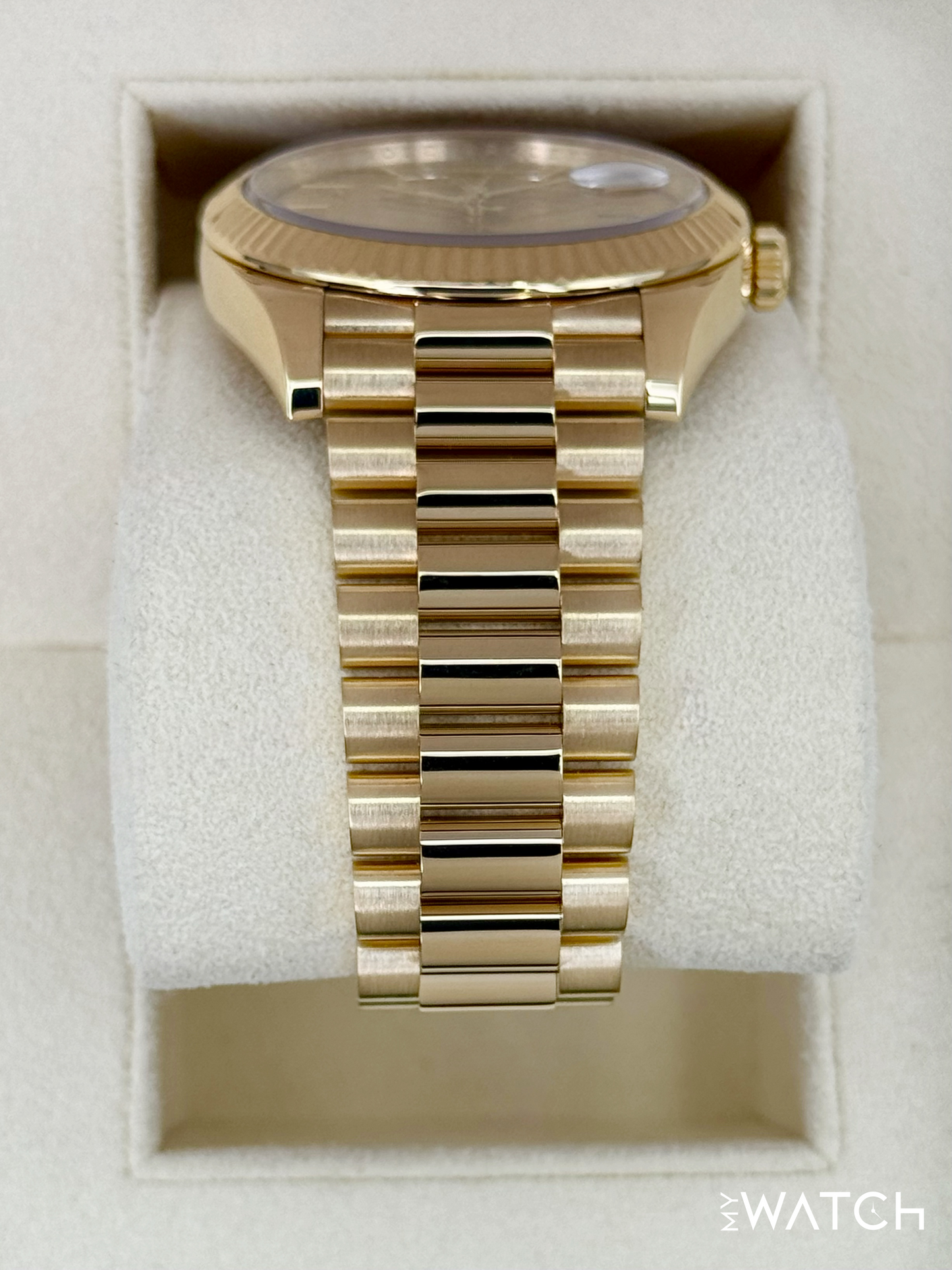 2021 Rolex Day-Date 40mm 228238 Presidential Champagne Dial