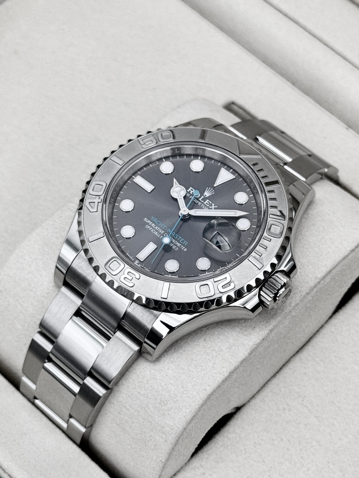 2025 Rolex Yacht-Master 40mm 126622 Stainless Steel Rhodium Dial