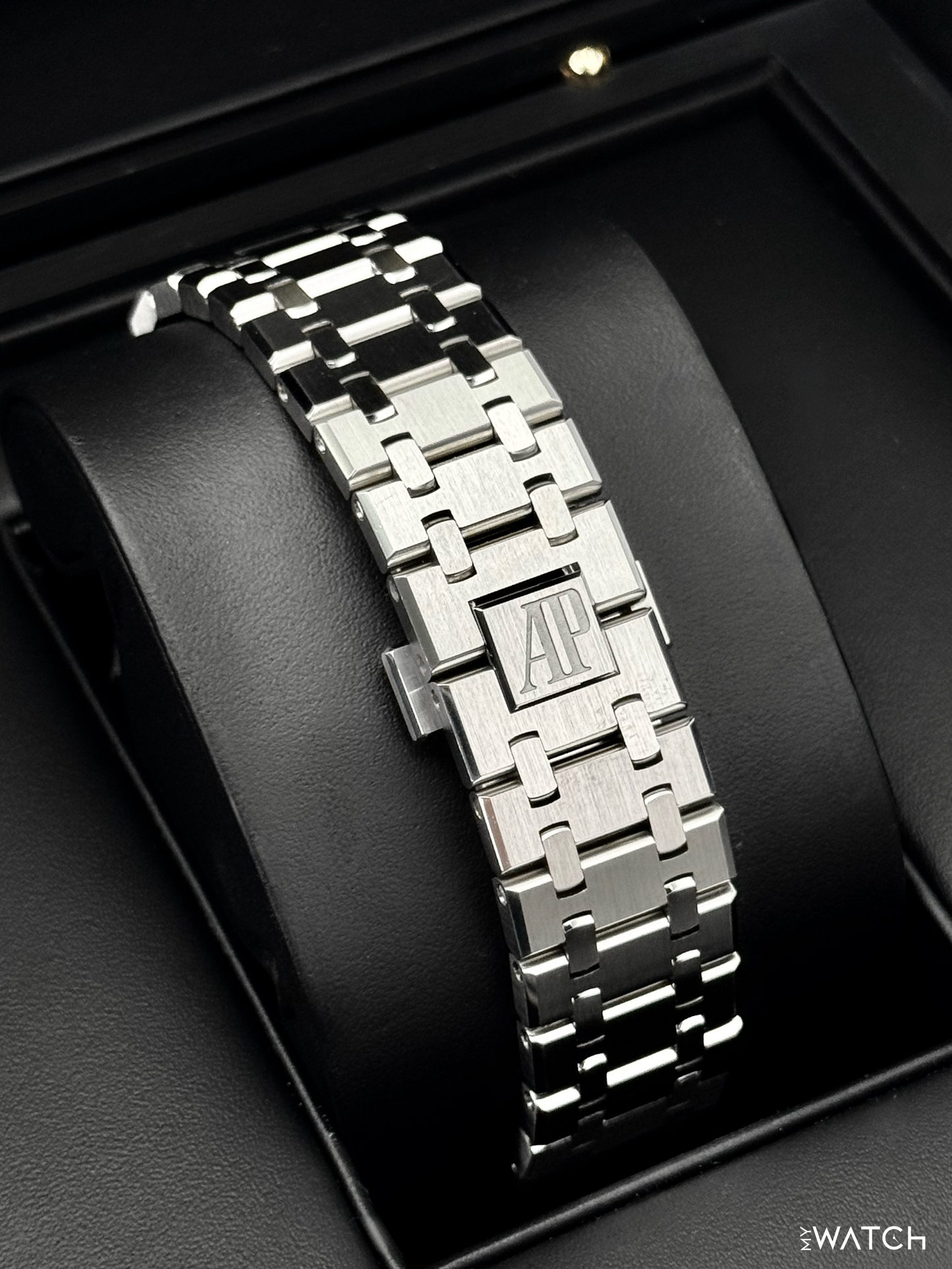2021 Audemars Piguet Royal Oak Chronograph 41mm 26331ST Stainless Steel Black Dial - MyWatchLLC