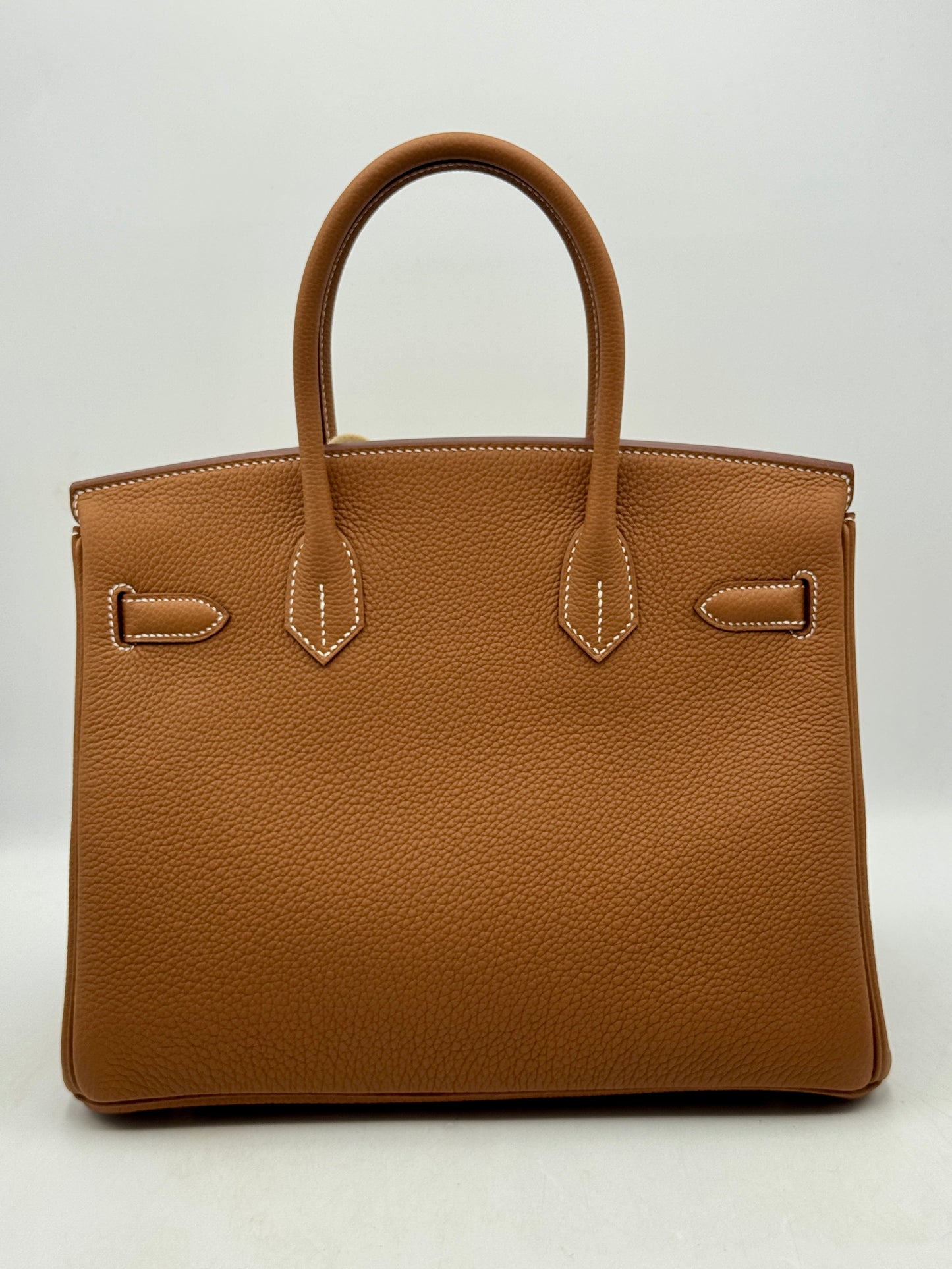 NEW Hermès Birkin 30 Handbag Togo Gold Hardware GHW Handbag