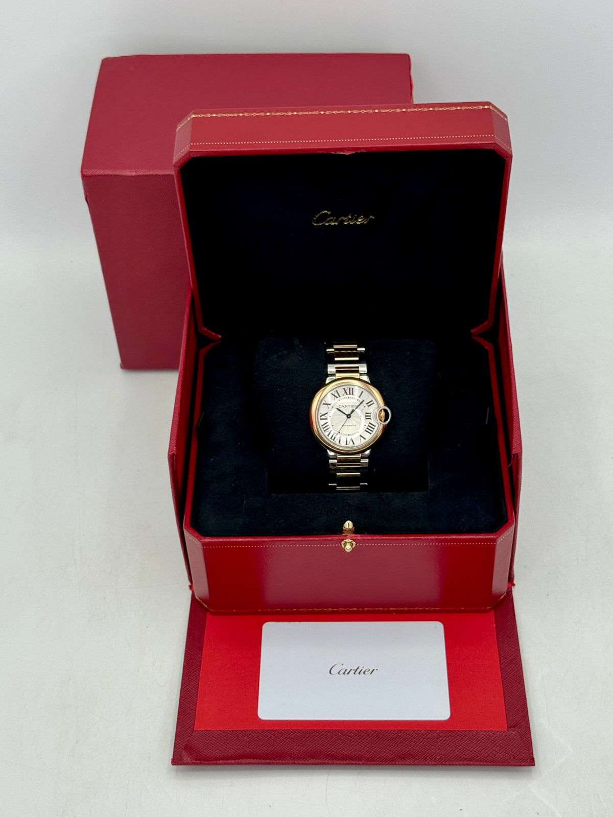 2024 Cartier Ballon Bleu de Cartier 36mm W2BB0033 Two-Tone Silver Dial