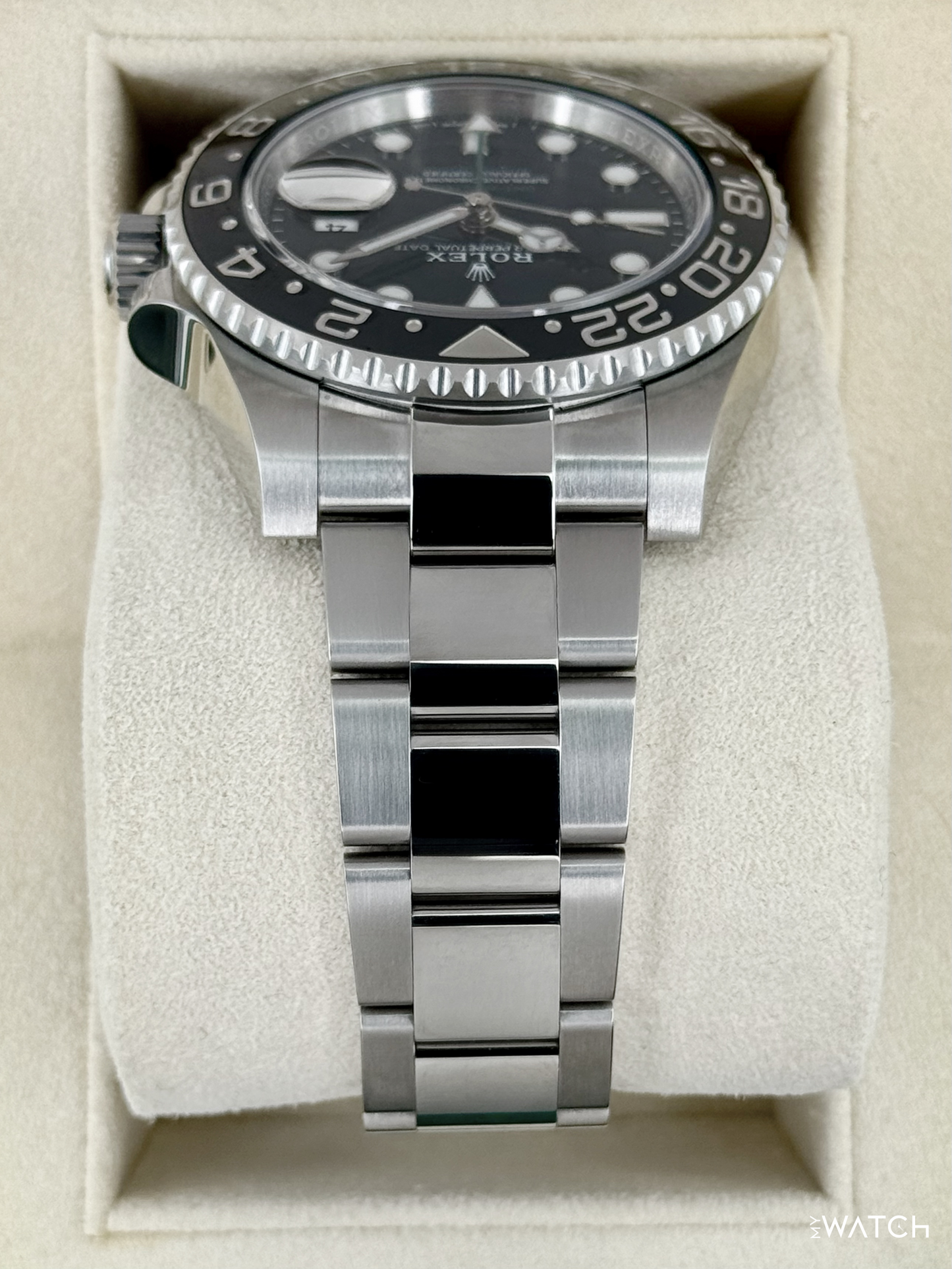 2018 Rolex GMT-Master II 40mm 116710LN Stainless Steel Black Dial - MyWatchLLC