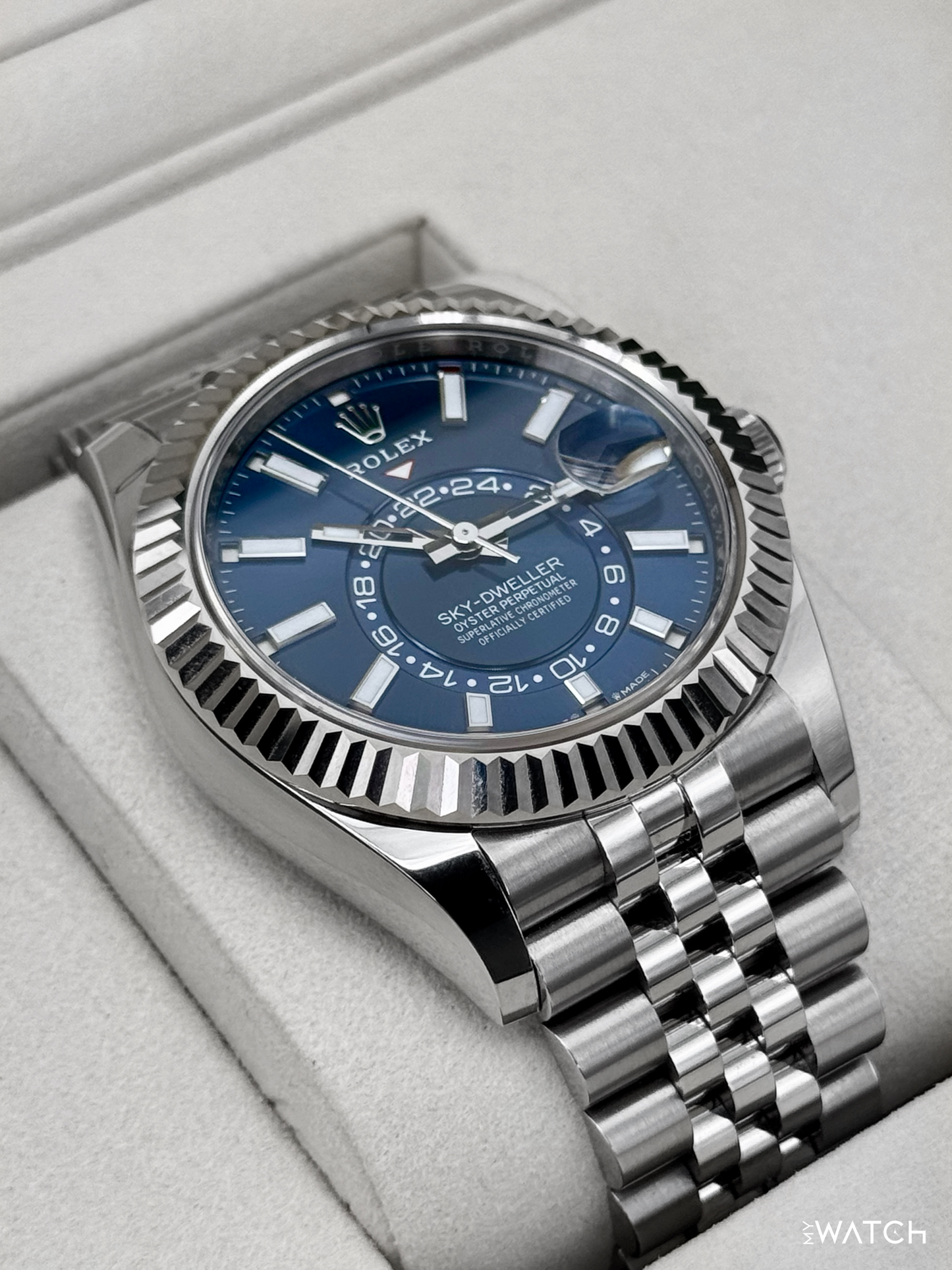 2025 Rolex Sky-Dweller 42mm 336934 Jubilee Blue Dial