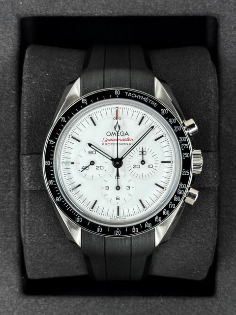 2025 Omega Speedmaster Moonwatch Pro 42mm 310.32.42.50.04.001 White Dial