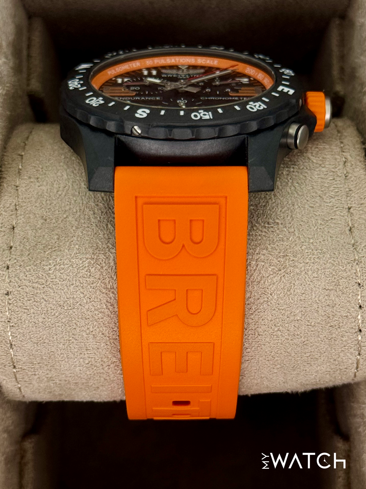 2023 Breitling Endurance Pro 44mm X82310 Plastic Black Dial