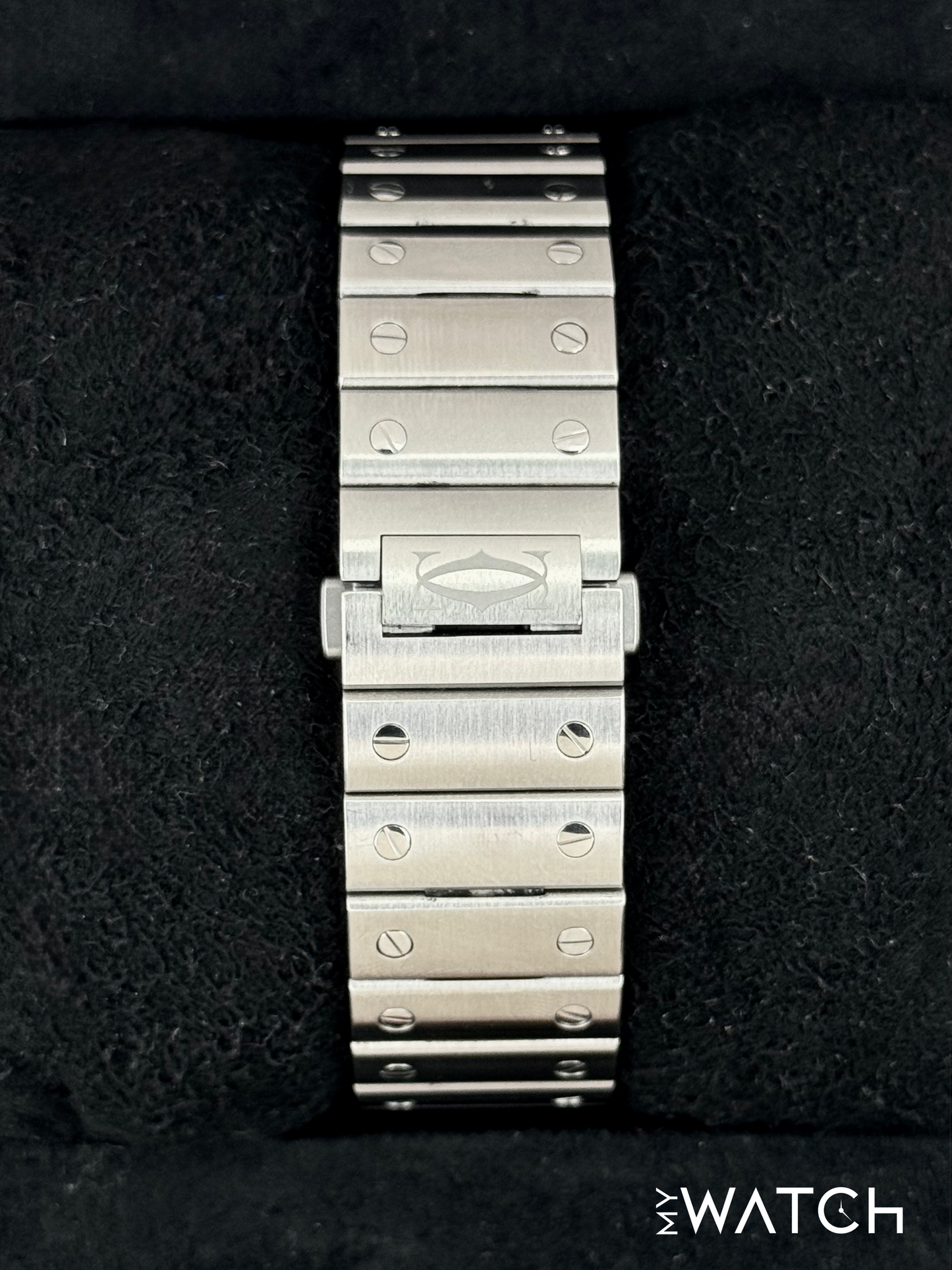 2022 Santos De Cartier 39.8mm WSSA0018 Stainless Steel White Dial