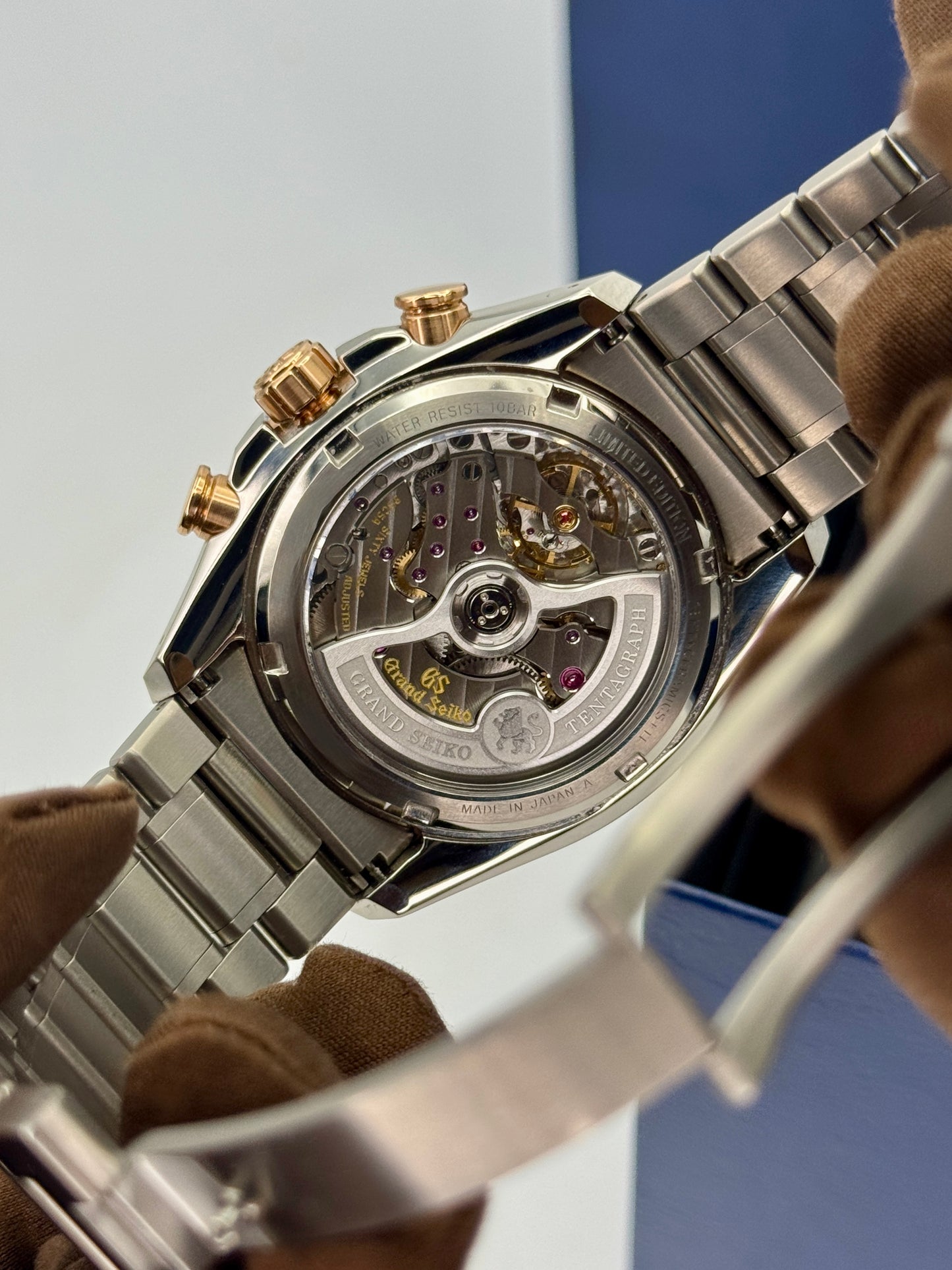 2025 Grand Seiko Evolution 9 Collection 43mm SLGC006 Titanium Copper Pink Dial
