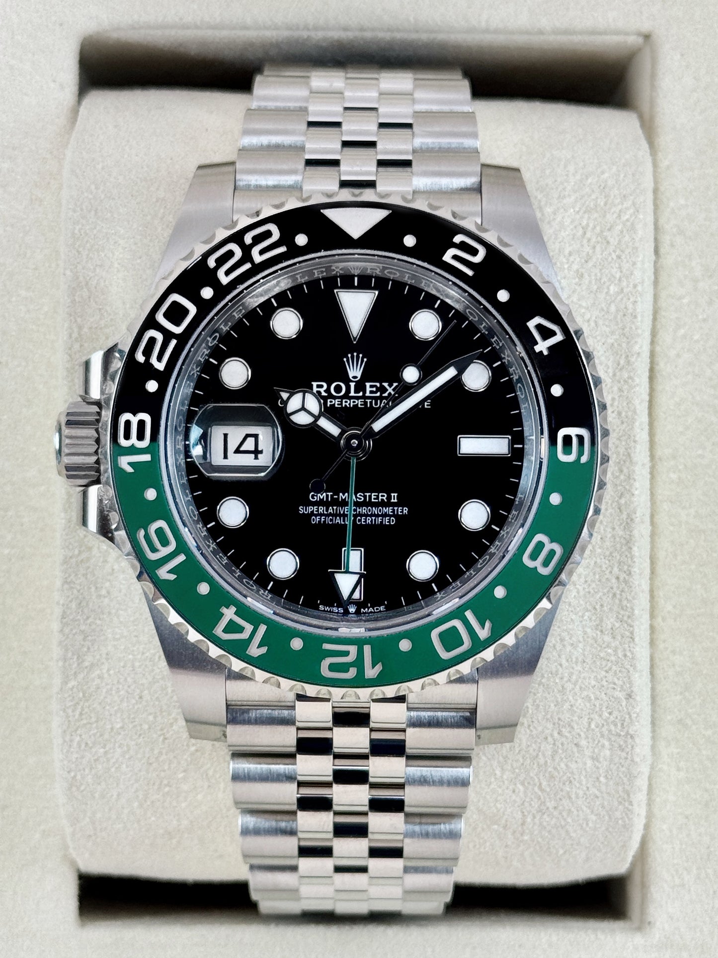 2025 Rolex GMT-Master II Sprite 40mm 126720VTNR Jubilee