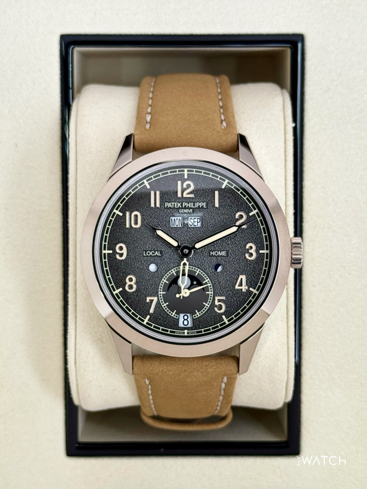 NEW 2025 Patek Philippe 42mm 5326G Annual Calendar Travel Time Compliations - MyWatchLLC