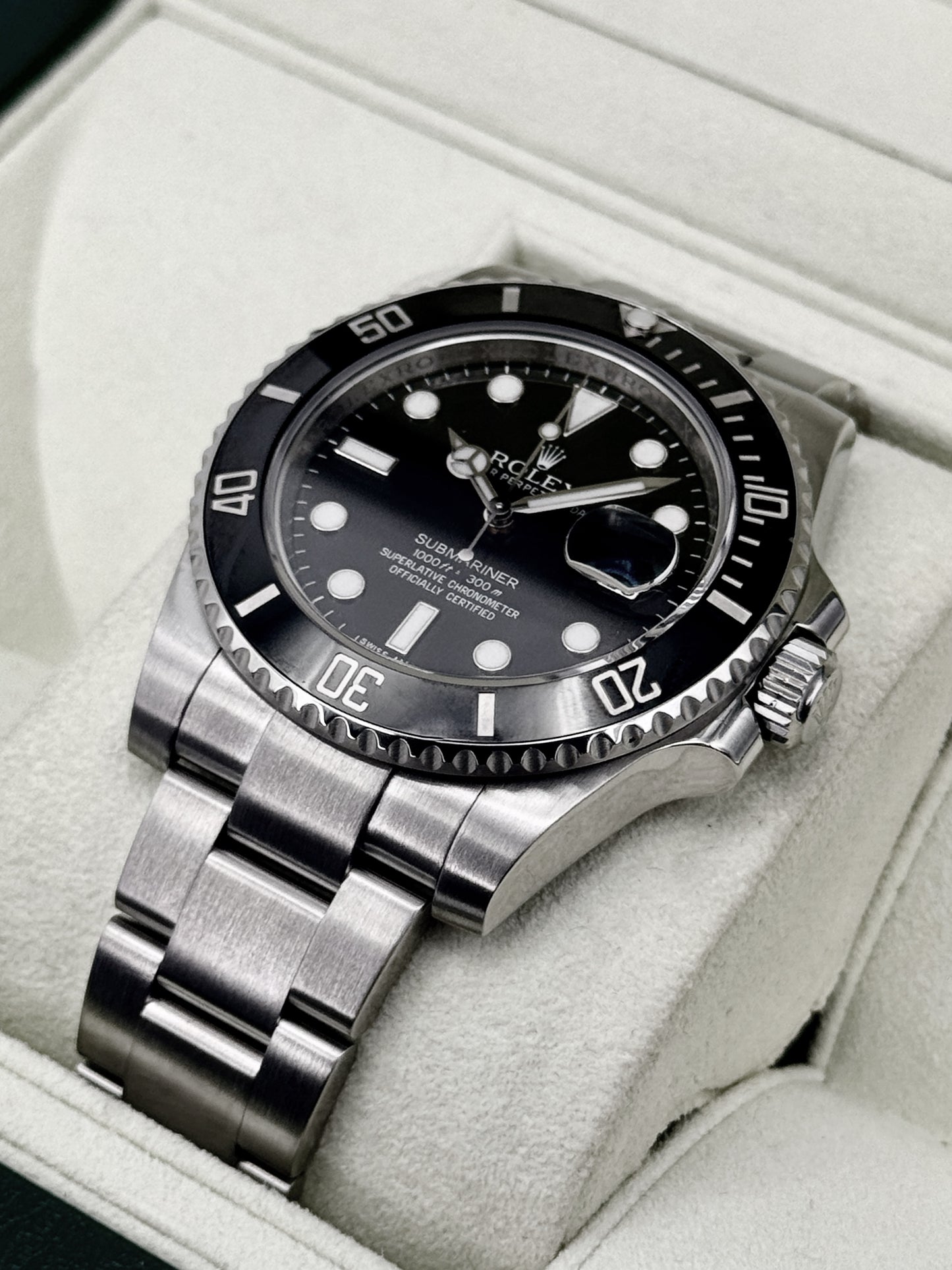 2013 Rolex Submariner 40mm 116610LN Stainless Steel Black Dial