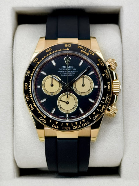 NEW 2026 Rolex Daytona Paul Newman 40mm 126518LN Yellow Gold Black Dial