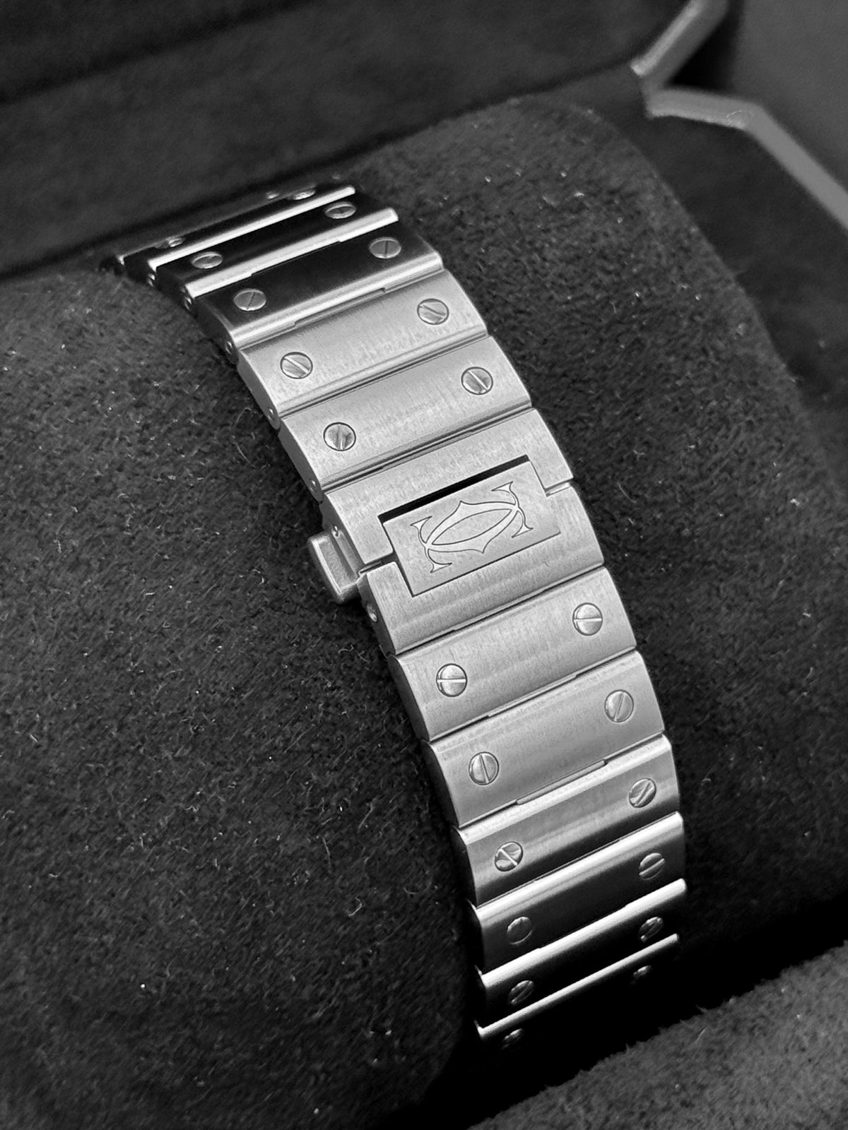NEW 2026 Cartier Santos De Cartier 39mm WSSA0071 Stainless Steel Blue Dial