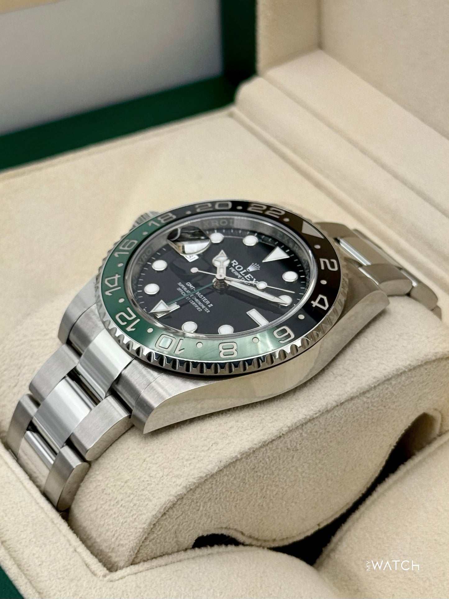 2025 Rolex GMT-Master II “Sprite” 40mm 126720VTNR Oyster
