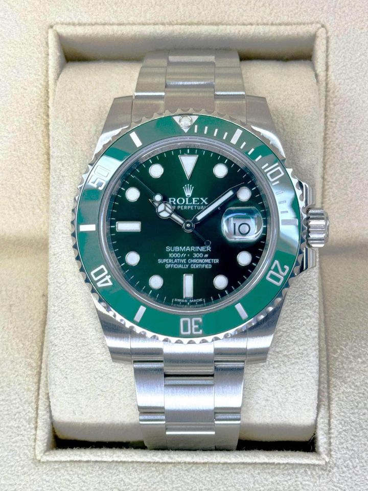 Rolex Submariner "Hulk" 40mm 116610LV Green Dial - MyWatchLLC