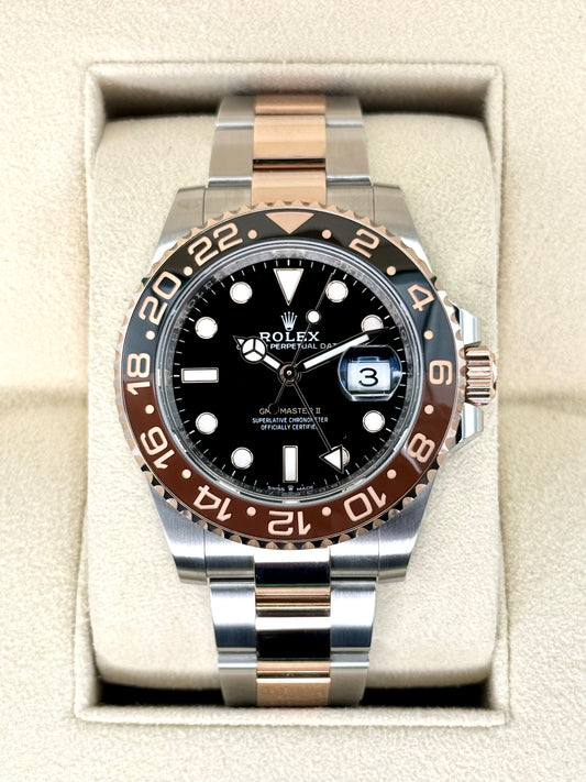 NEW 2024 Rolex GMT-Master II "Rootbeer" 40mm 126711CHNR Two-Tone - MyWatchLLC
