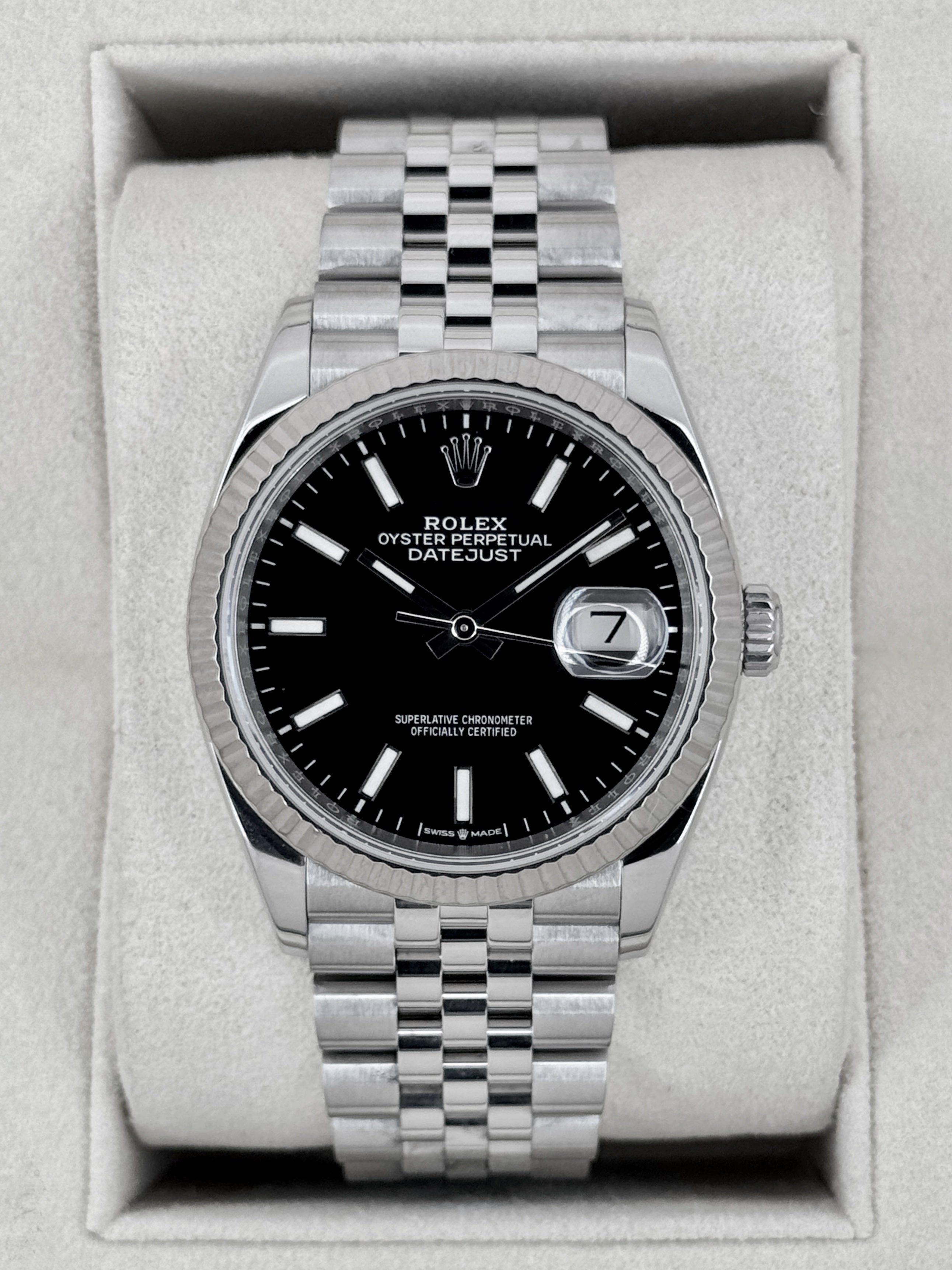 ☆しげる☆ NEW 2025 Rolex Datejust 36mm 126200 Oyster Mint Green Dial