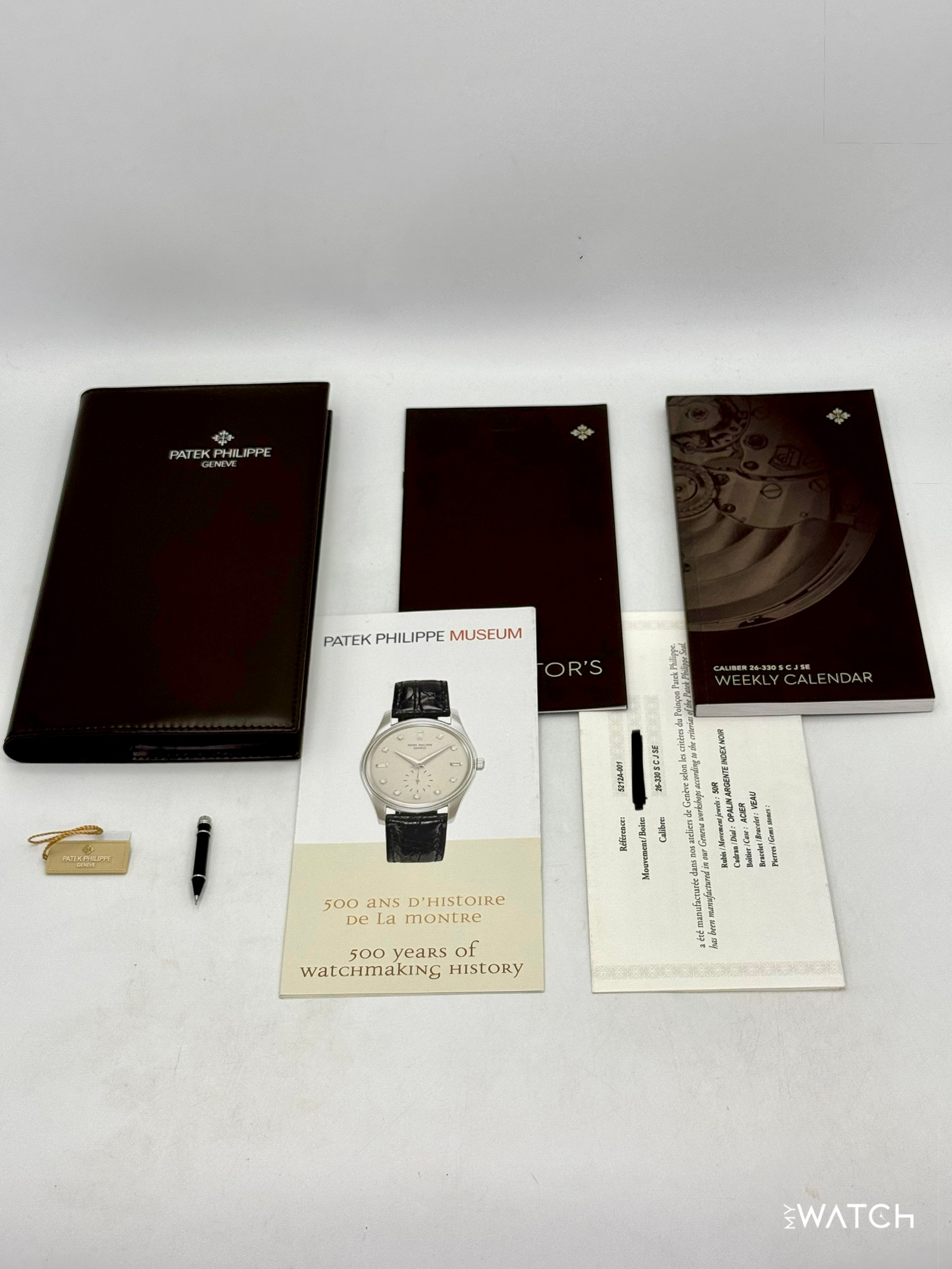 2020 Patek Philippe Calatrava Weekly Calendar 40mm 5212A Stainless Steel White Dial - MyWatchLLC