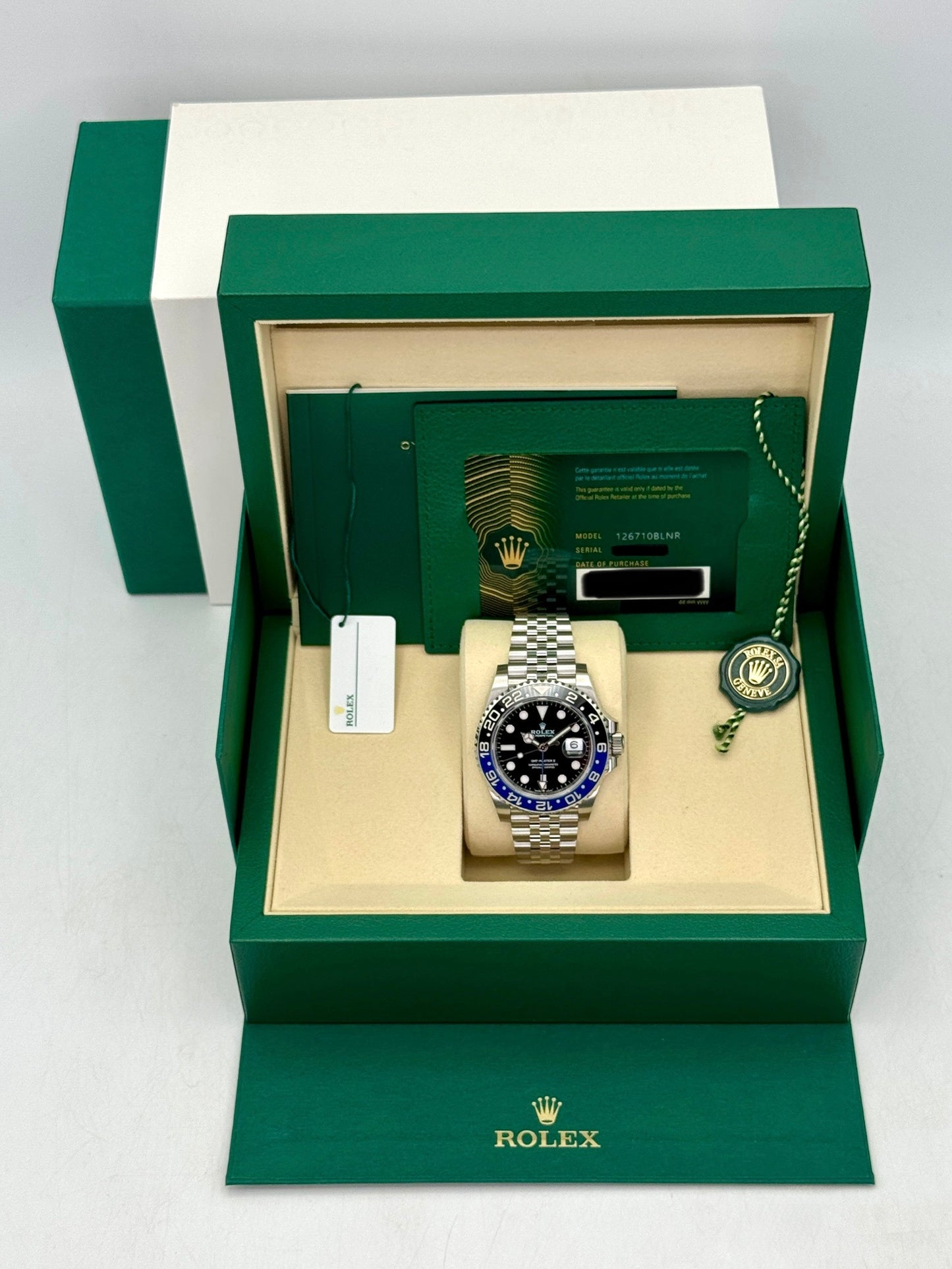 2026 Rolex GMT-Master II "Batgirl" 40mm 126710BLNR Jubilee