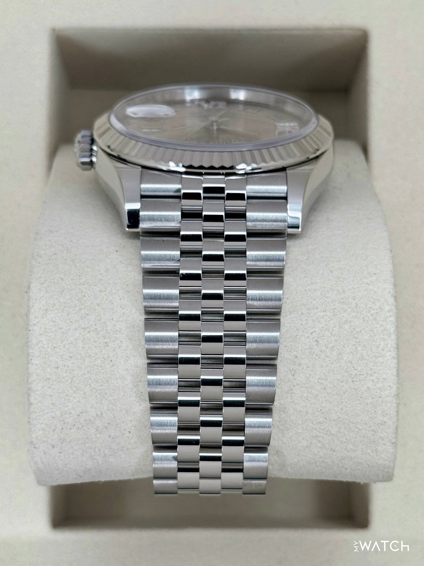 NEW 2026 Rolex Datejust 36mm 126234 Stainless Steel Jubilee Pink Diamond Dial - MyWatchLLC