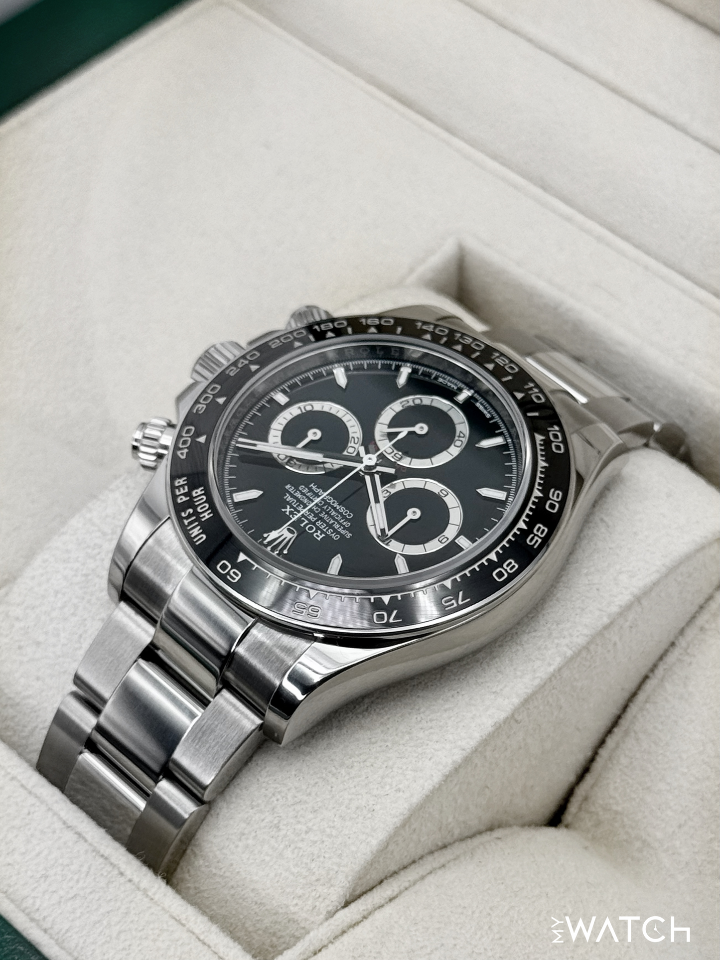 2024 Rolex Daytona 40mm 126500LN Stainless Steel Black Dial