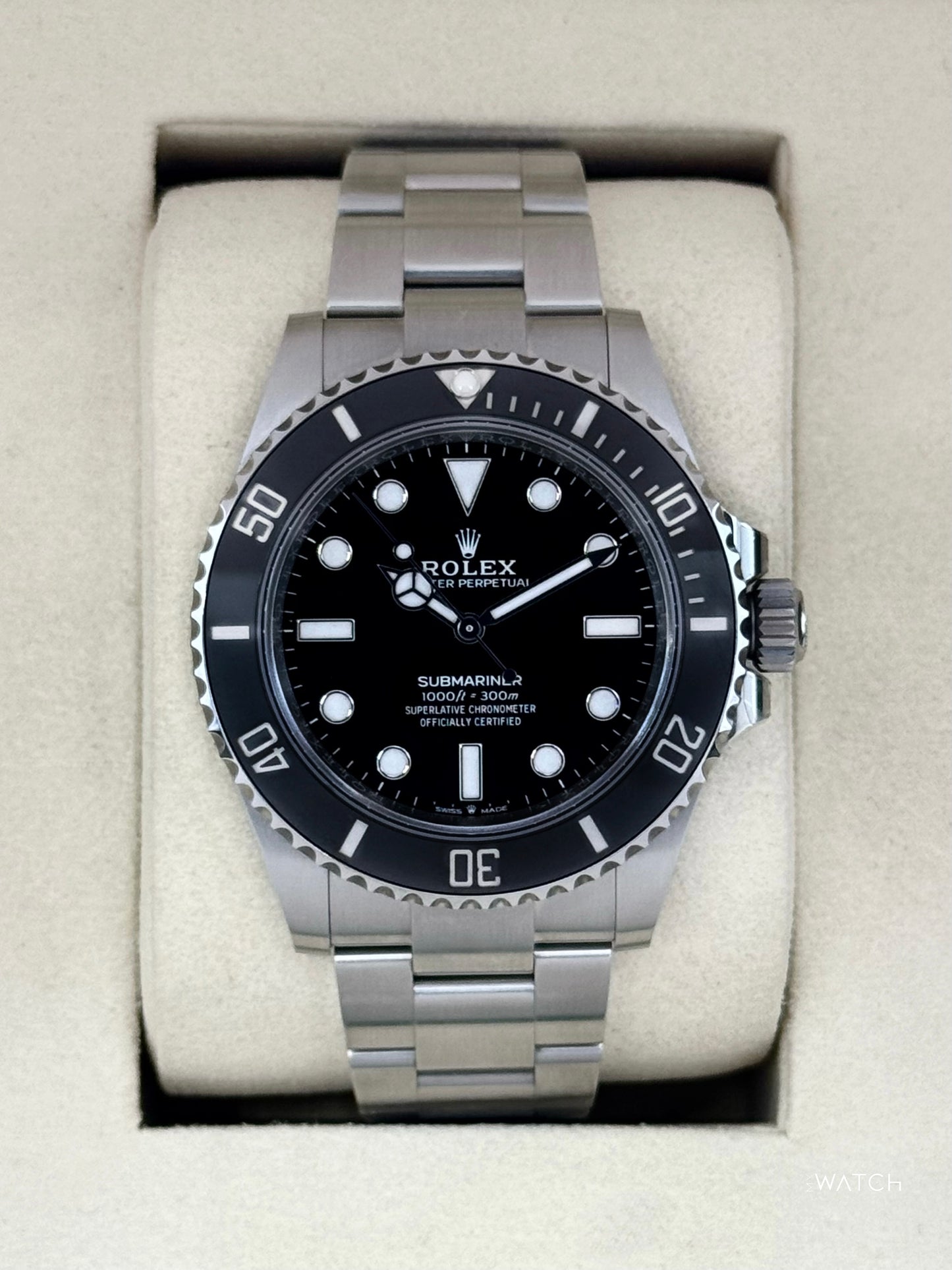 2025 Rolex Submariner 41mm 124060 Stainless Steel Black Dial - MyWatchLLC