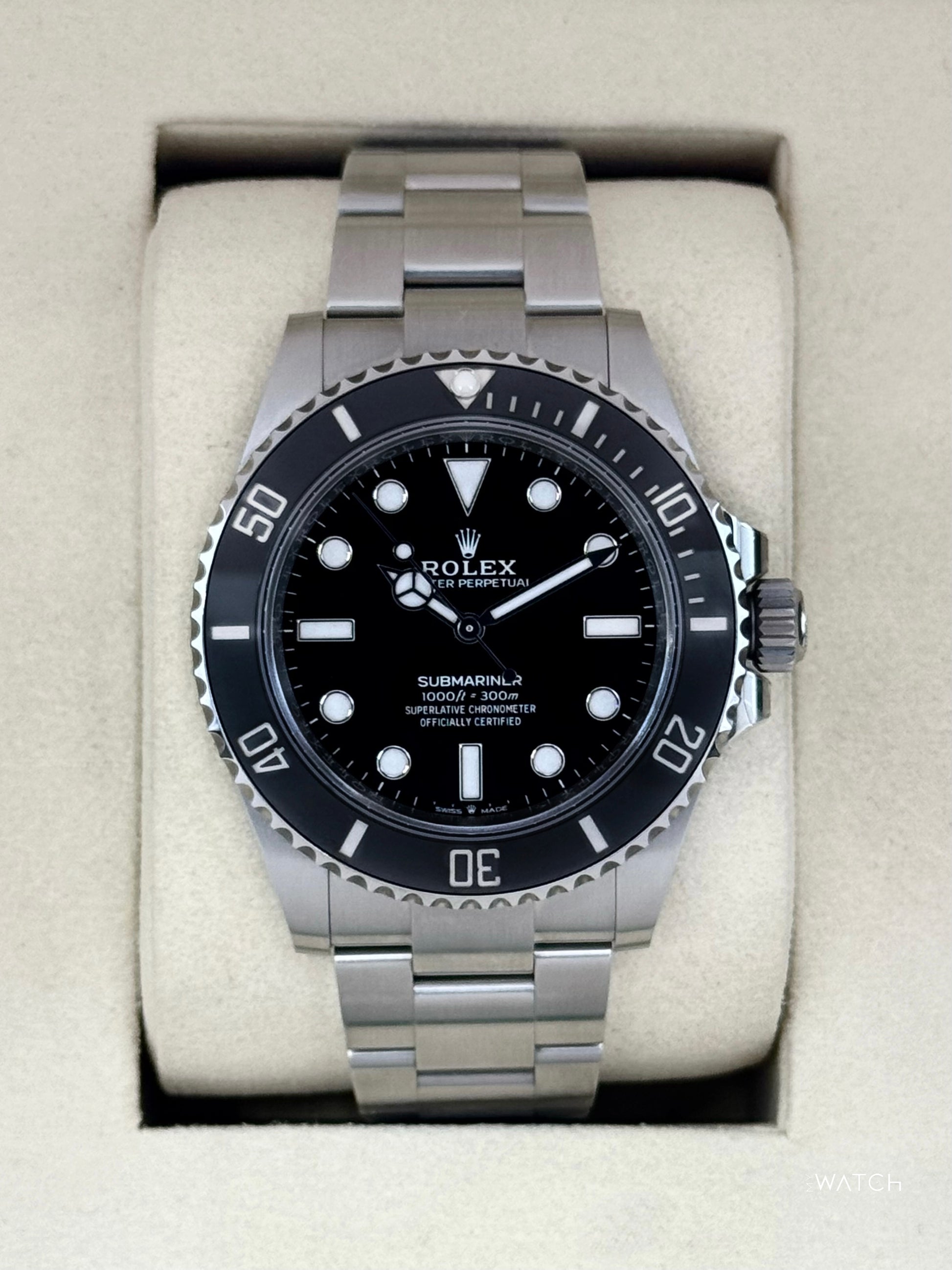 2025 Rolex Submariner 41mm 124060 Stainless Steel Black Dial - MyWatchLLC