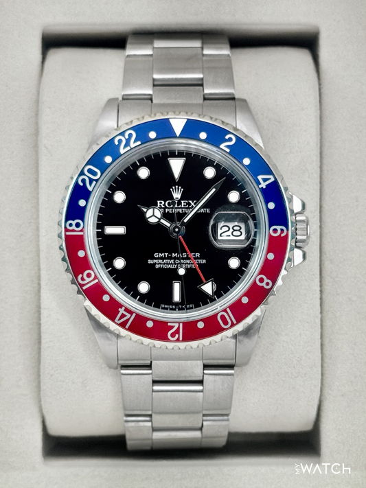 1996 Rolex GMT-Master "Pepsi" 40mm 16700 Stainless Steel Oyster (CPO)
