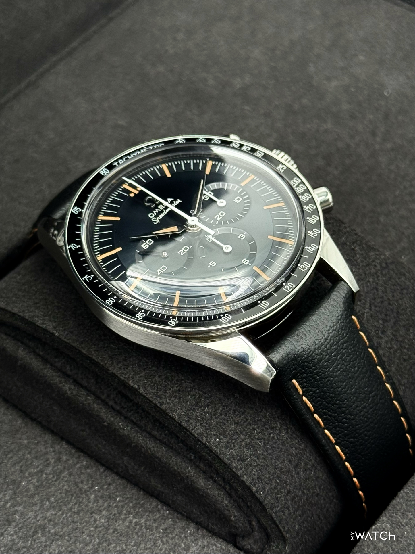 2025 Omega Speedmaster 1st Omega in Space 39.7mm 310.32.40.50.06.001 Black Dial - MyWatchLLC