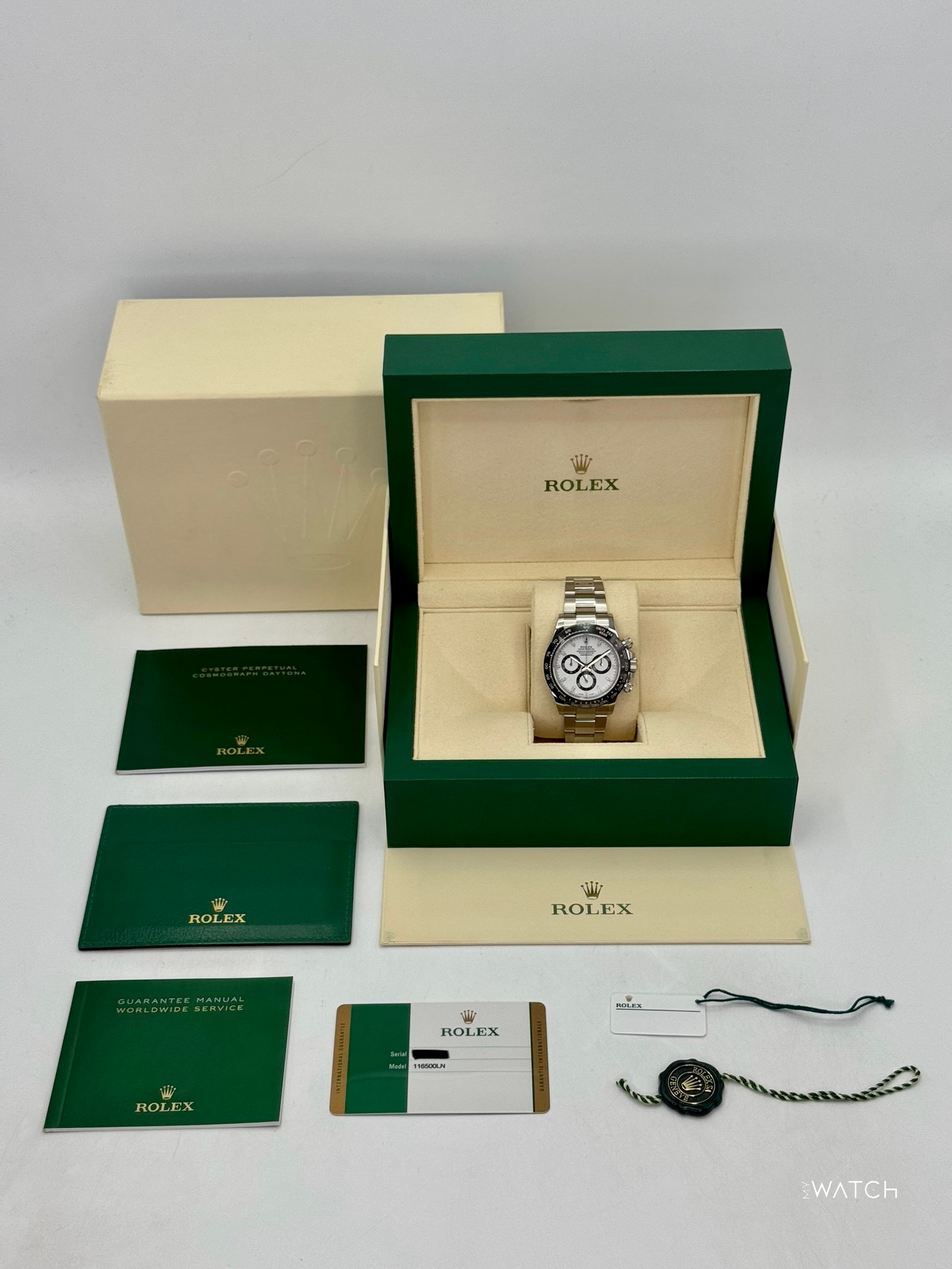 2018 Rolex Daytona 40mm 116500LN Stainless Steel Panda Dial