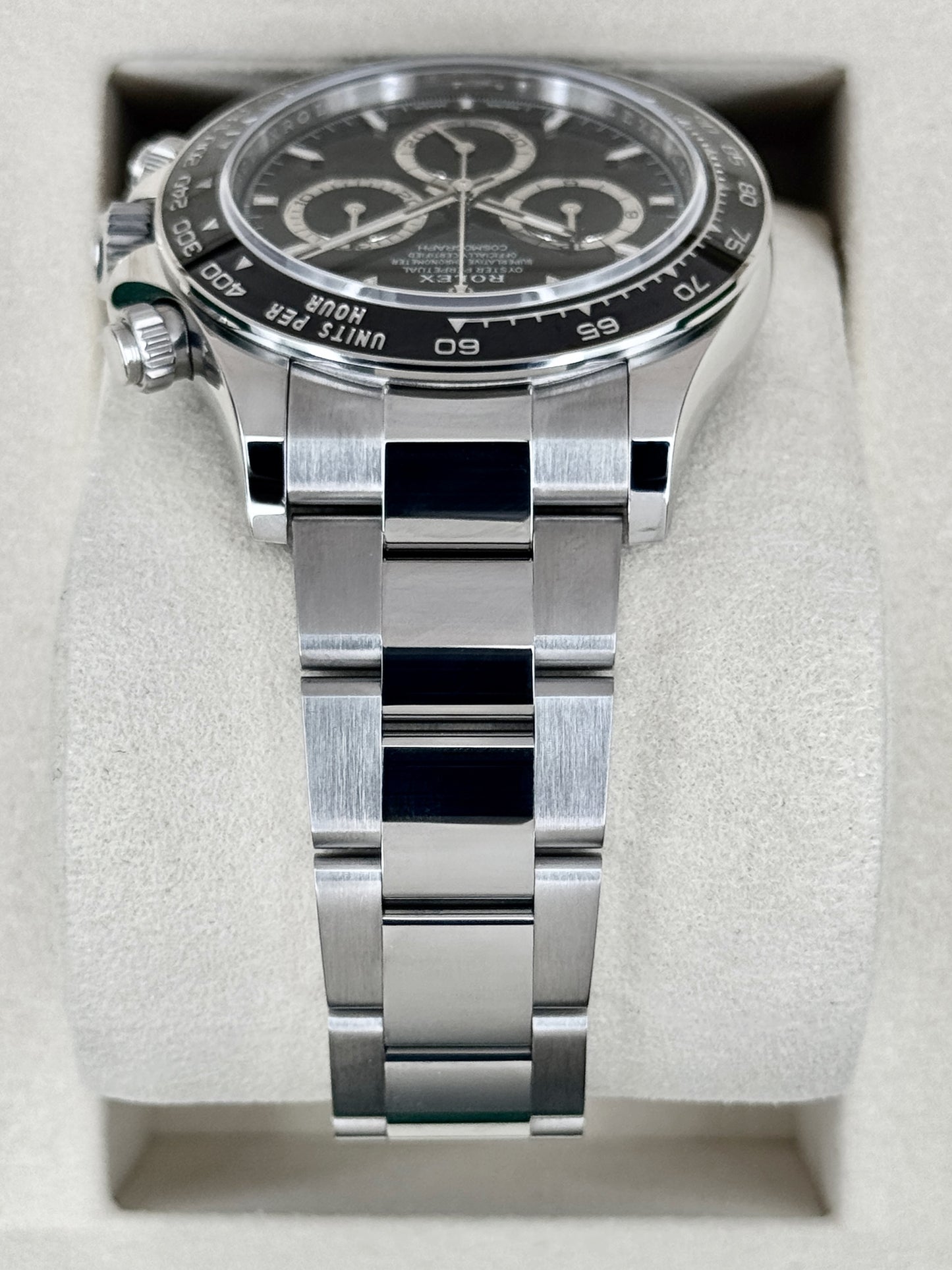 NEW 2025 Rolex Daytona 40mm 126500LN Stainless Steel Black Dial