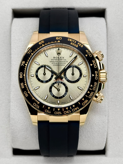 NEW 2026 Rolex Daytona "Pikachu" 40mm 126518LN Oysterflex Champagne Dial