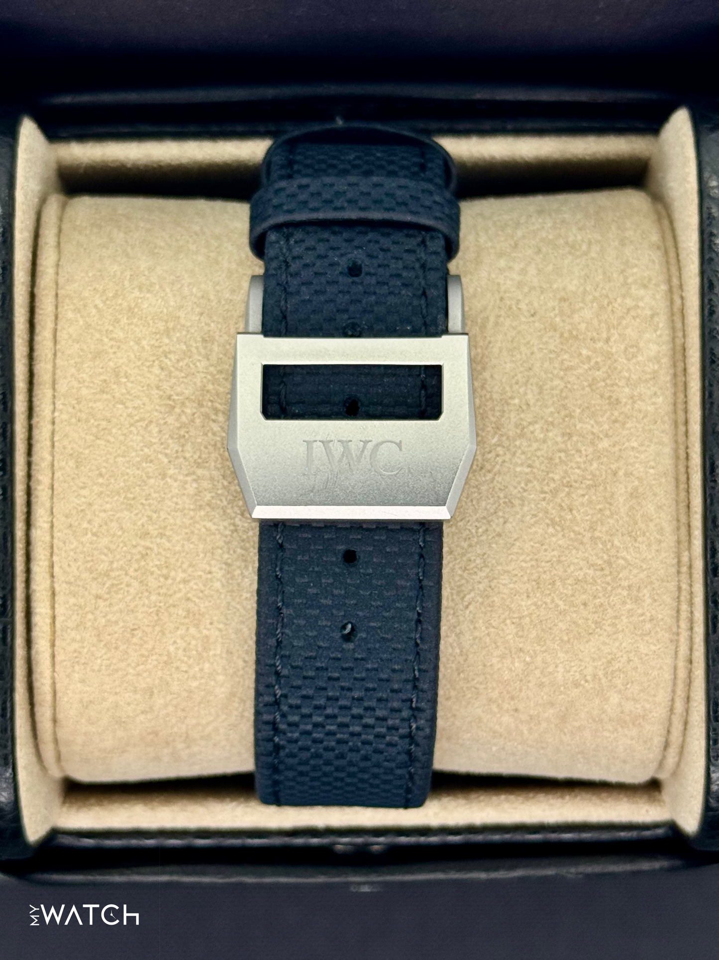 2024 IWC Big Pilot's Watch Racing Works 46mm IW501019 Titanium Blue Dial - MyWatchLLC