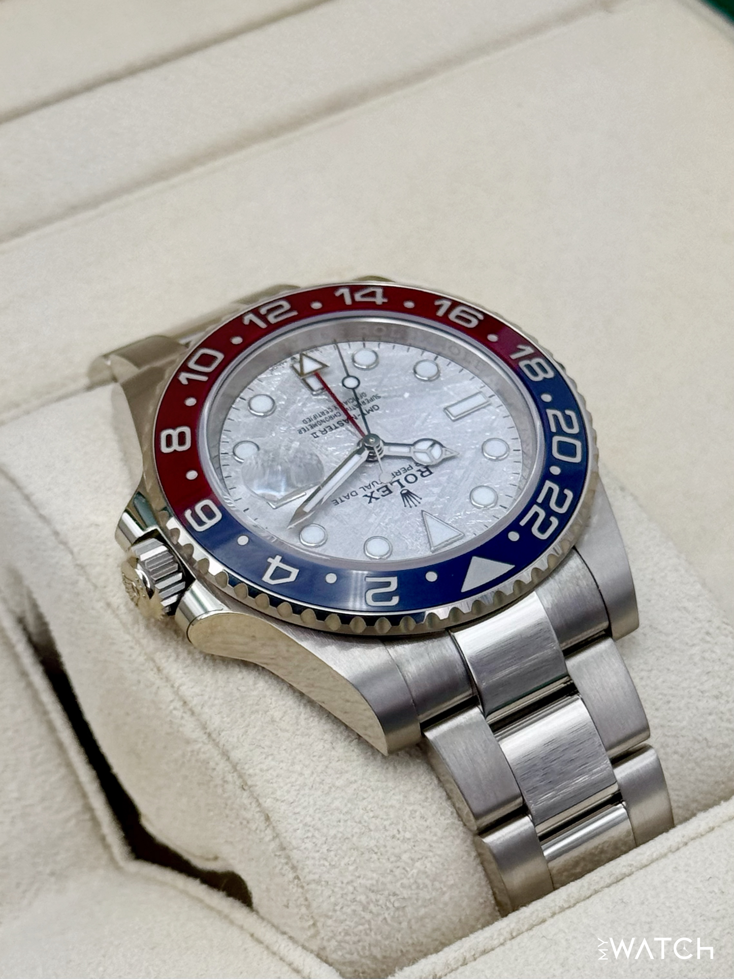 2025 Rolex GMT-Master II "Pepsi" 40mm 126719BLRO Meteorite Dial