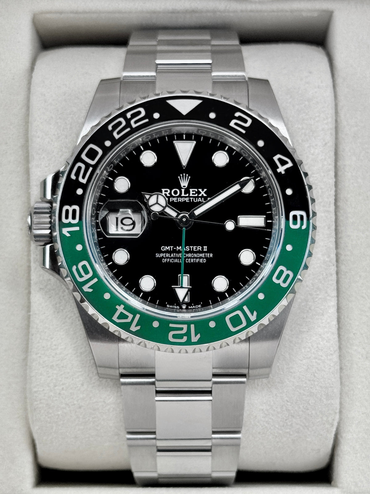 2026 Rolex GMT-Master II Sprite 40mm 126720VTNR Oyster (STICKERED)