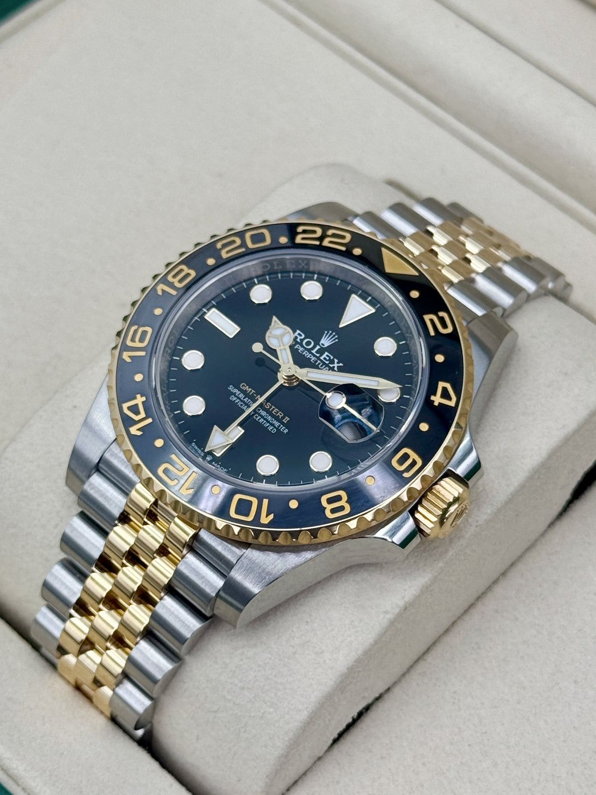 2025 Rolex GMT-Master II Zombie 40mm 126713GRNR Two-Tone Jubilee - MyWatchLLC