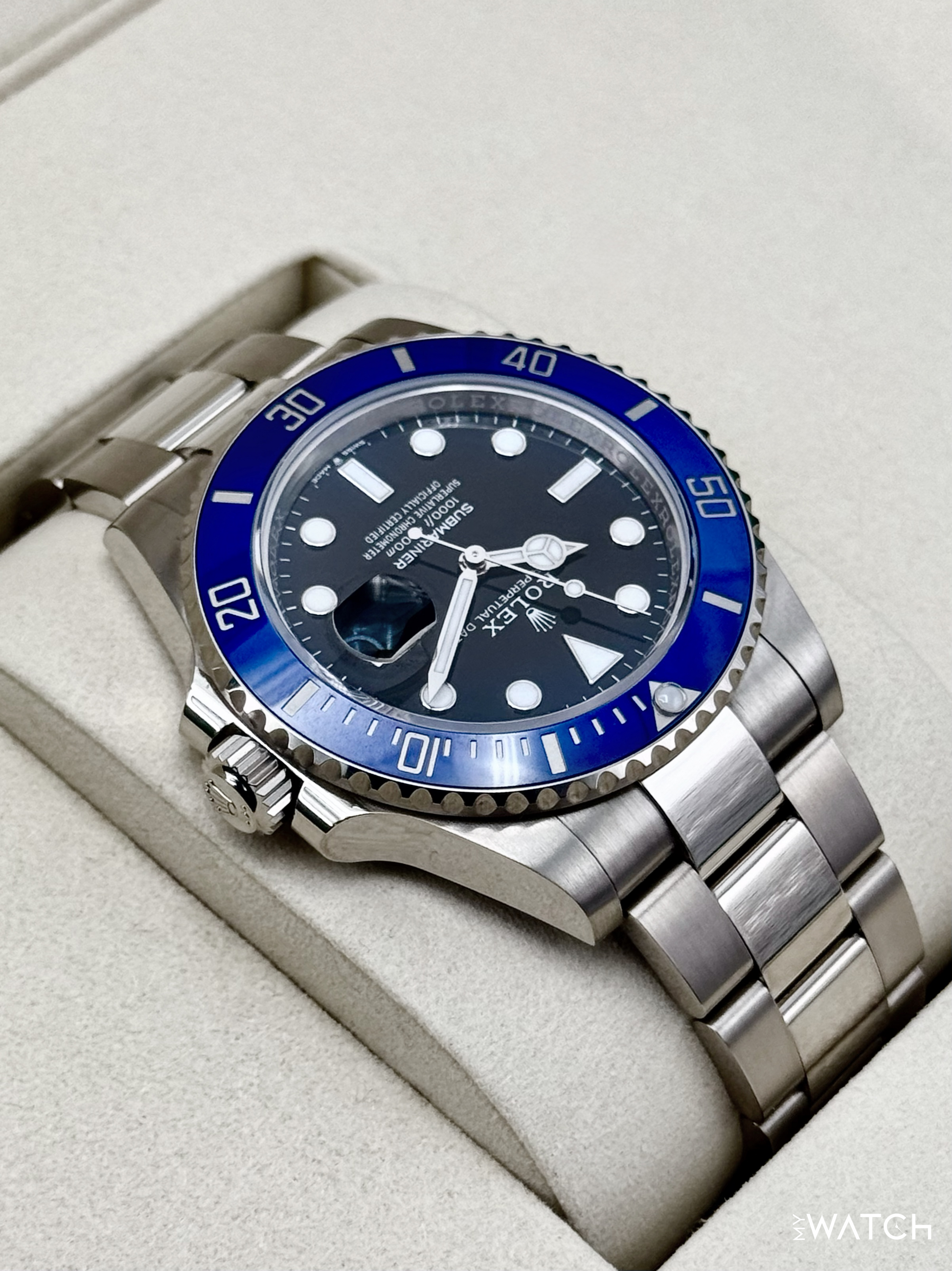 NEW 2026 Rolex Submariner “Cookie Monster ” 41mm 126619LB White Gold Black Dial - MyWatchLLC