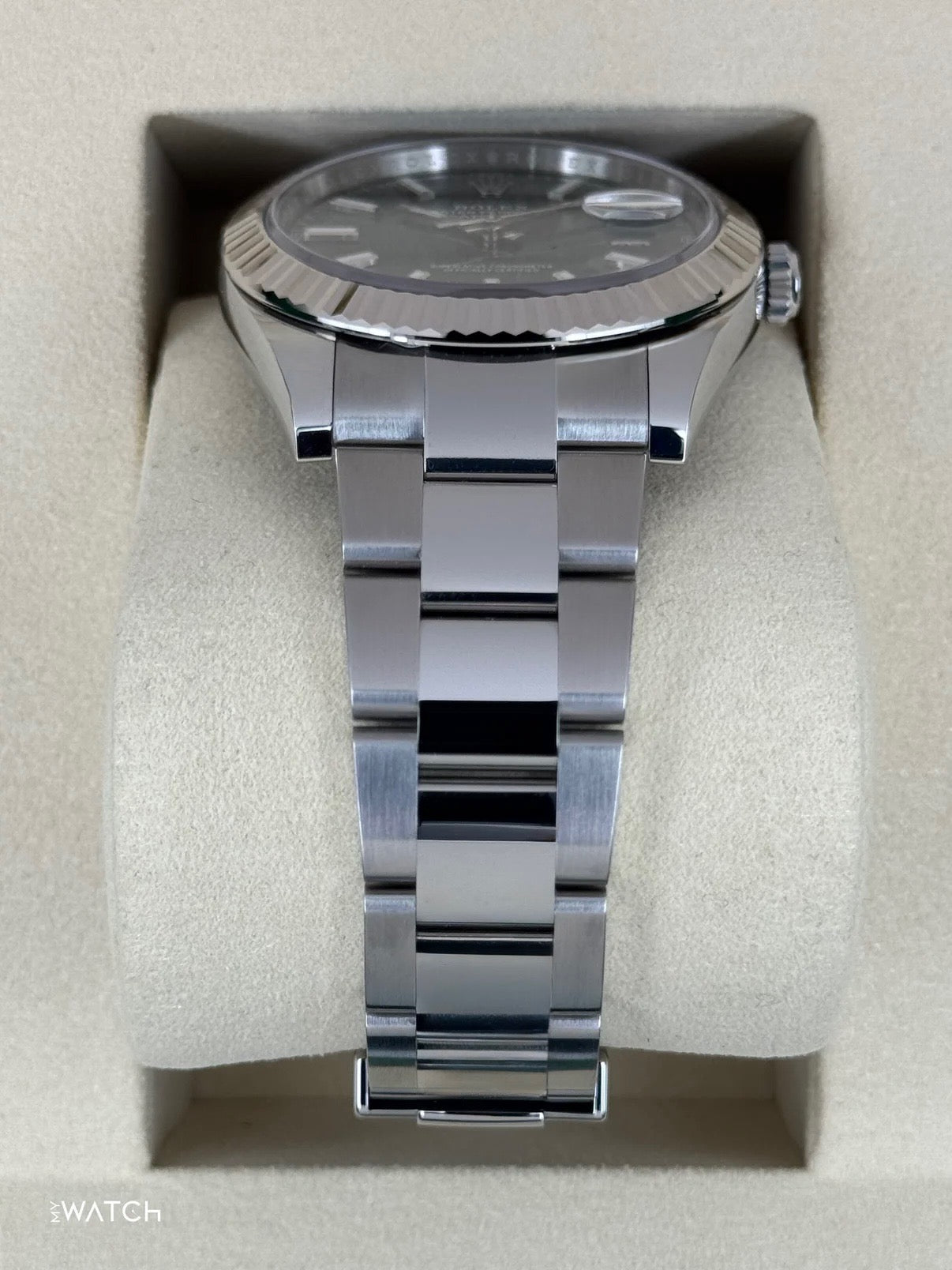 NEW 2025 Rolex Datejust 41mm 126334 Oyster Mint Green Dial