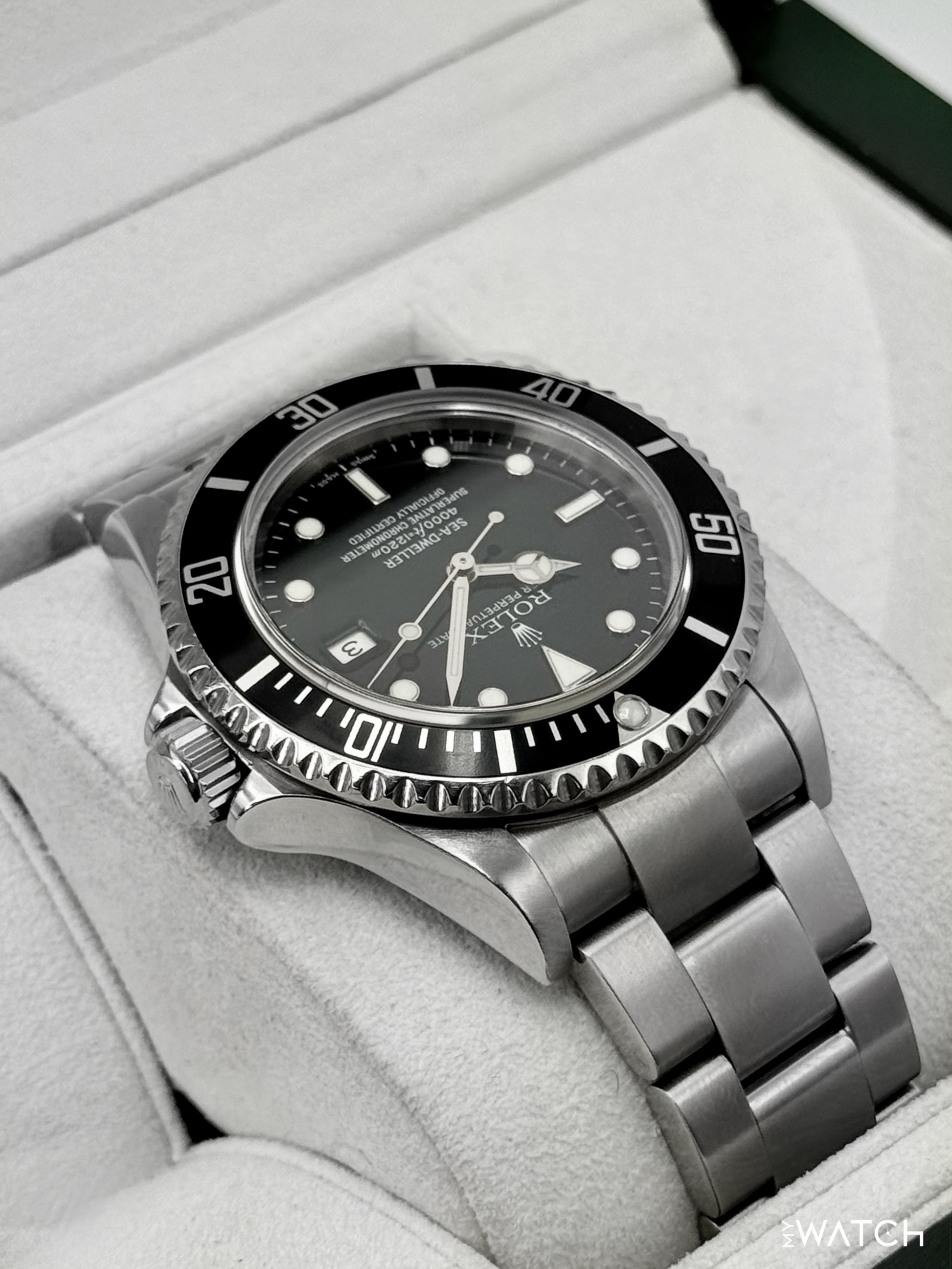 2007 Rolex Sea-Dweller 40mm 16600 Stainless Steel Black Dial "Collectors Set" - MyWatchLLC