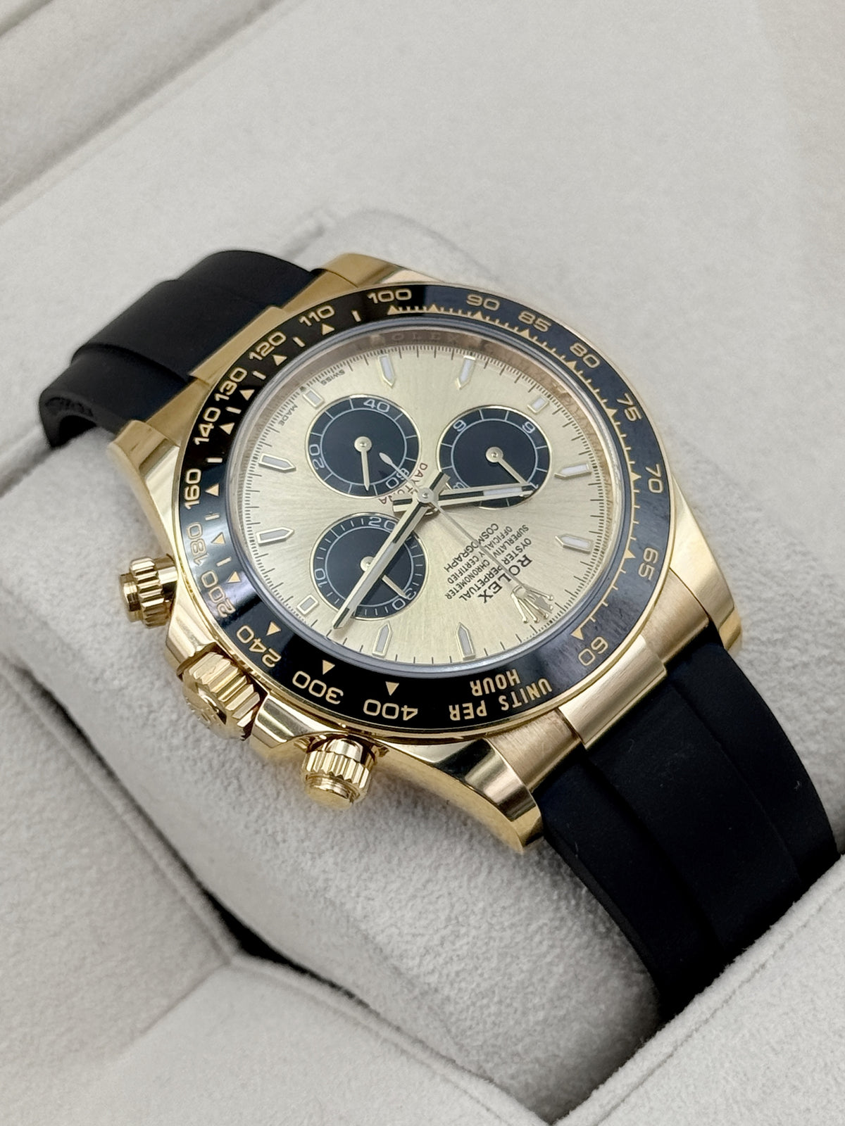 2025 Rolex Daytona 40mm 126518LN Yellow Gold Champagne Pikachu Dial