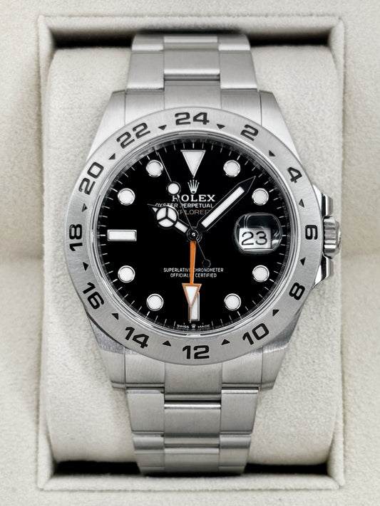 Rolex Explorer II 42mm 226570 Stainless Steel Black Dial