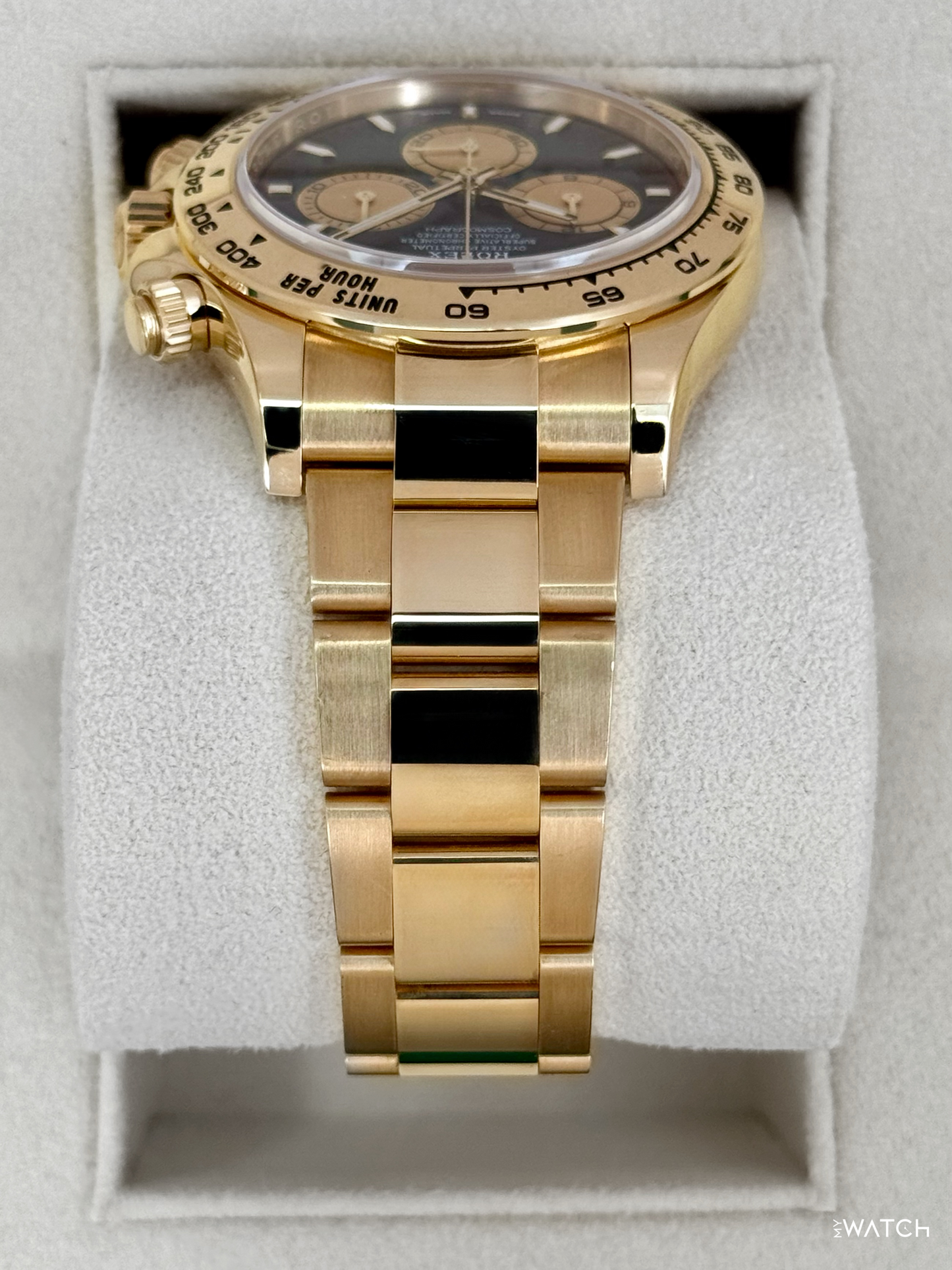 2024 Rolex Daytona "Paul Newman" 40mm 126508 Yellow Gold Black Dial