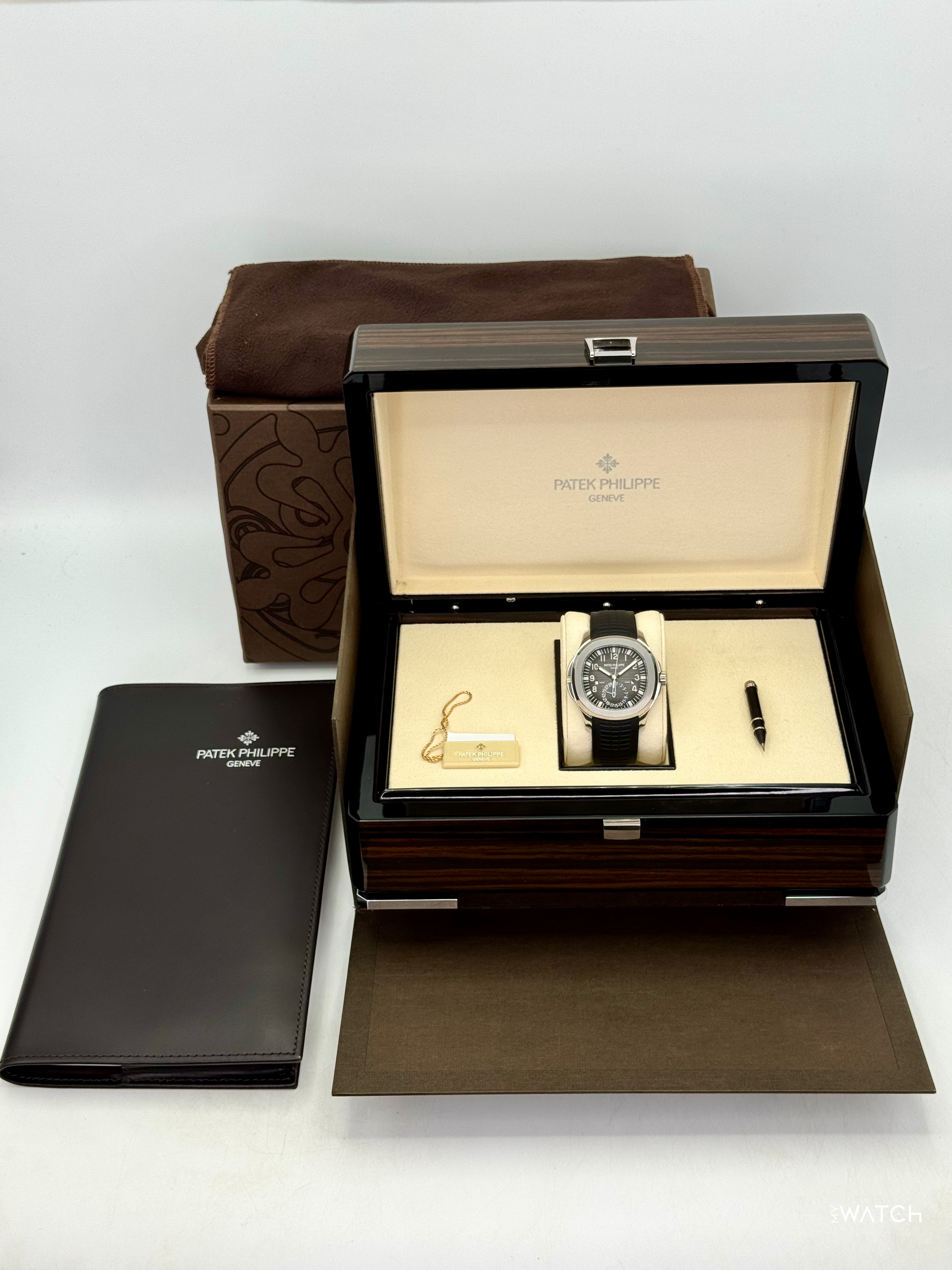 2016 Patek Philippe Aquanaut 5164A-001 Stainless Steel Gray Dial - MyWatchLLC