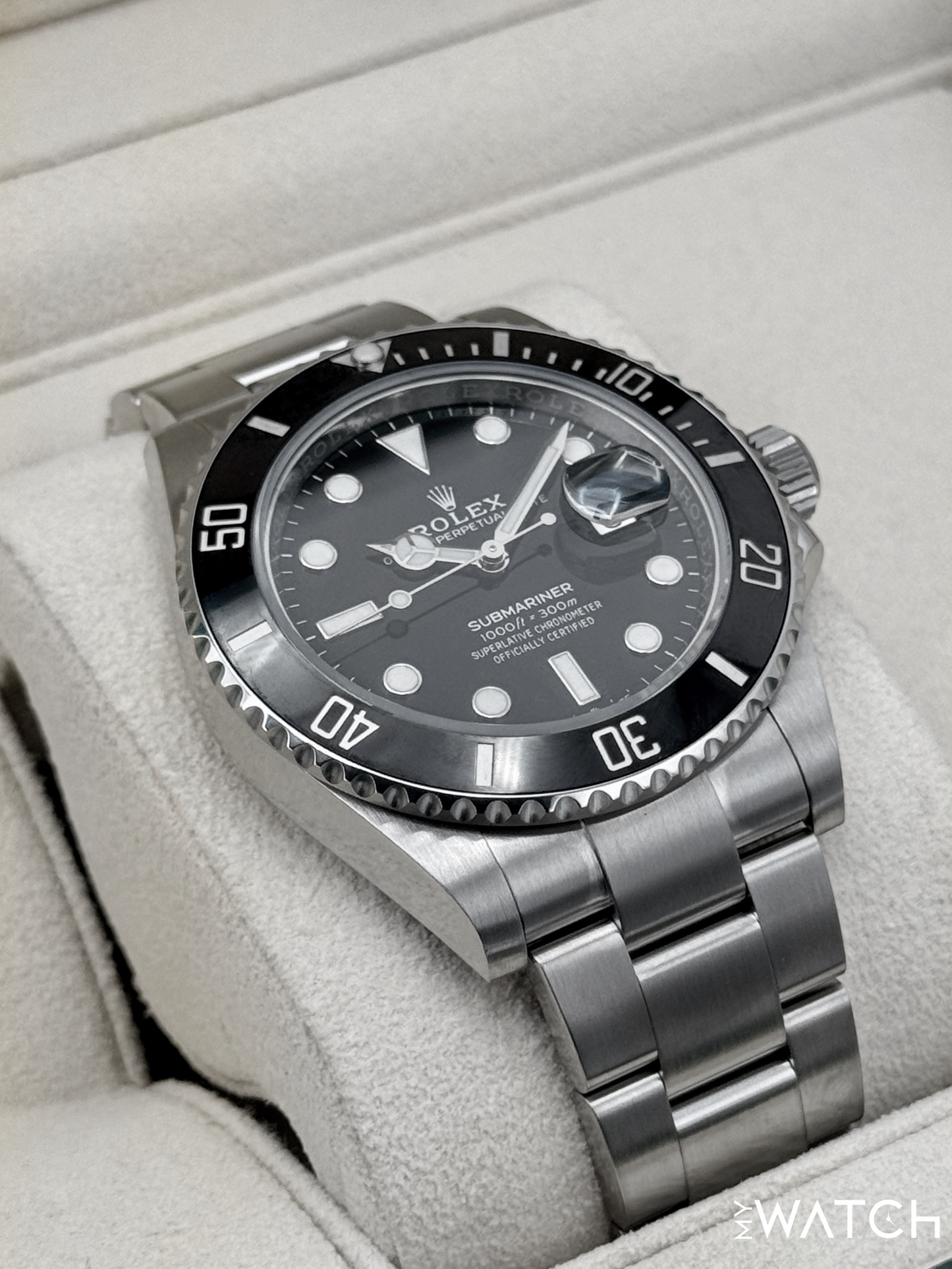 2022 Rolex Submariner 41mm 126610LN Stainless Steel Black Dial